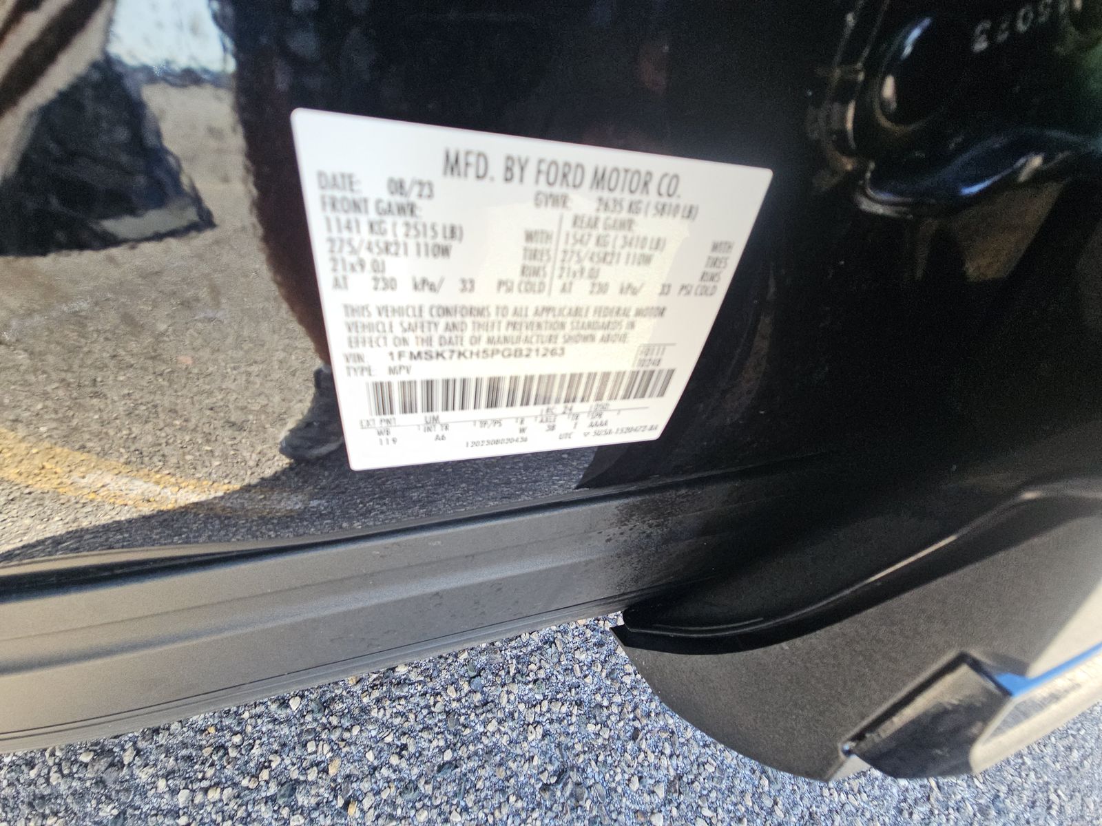 2023 Ford Explorer ST-Line RWD