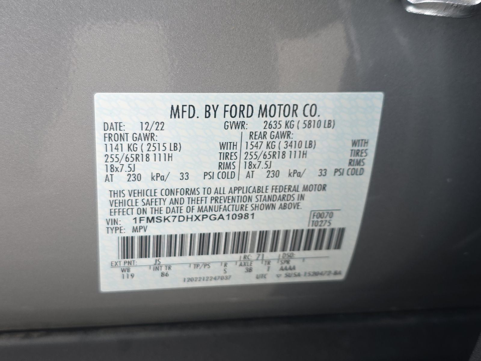 2023 Ford Explorer XLT FWD