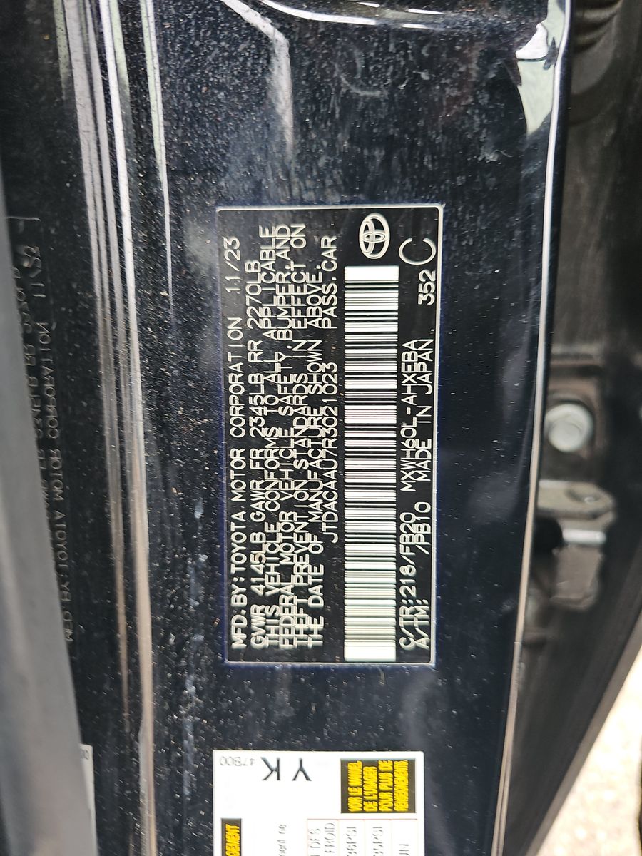 2024 Toyota Prius LE FWD