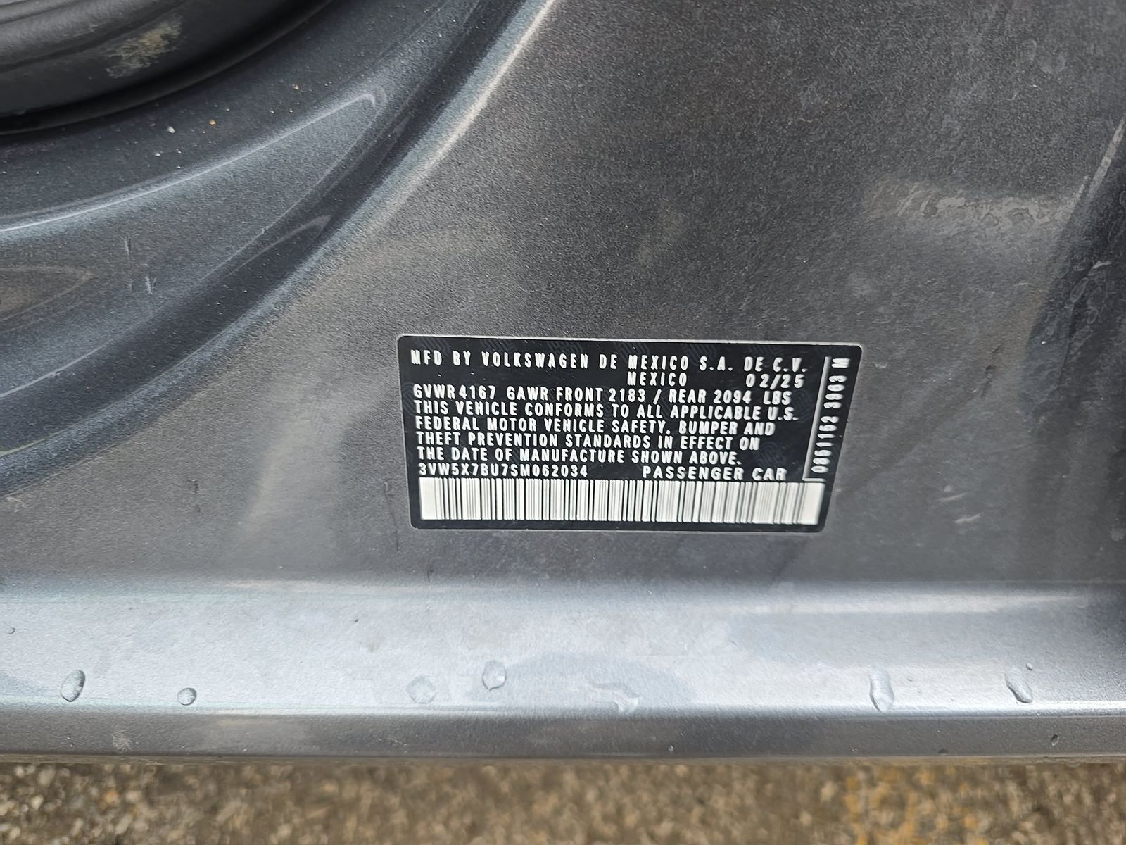 2025 Volkswagen Jetta 1.5T S FWD