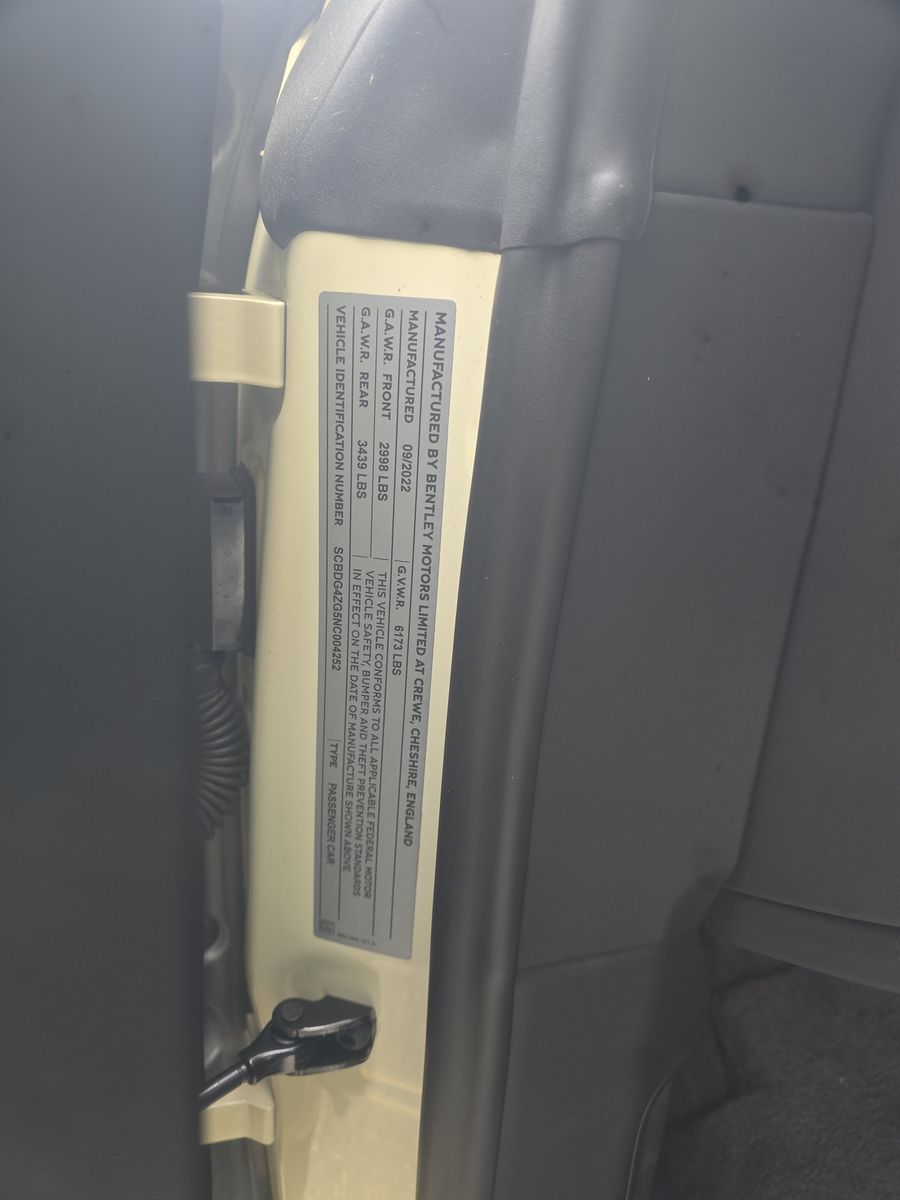 2022 Bentley Continental GT V8 AWD