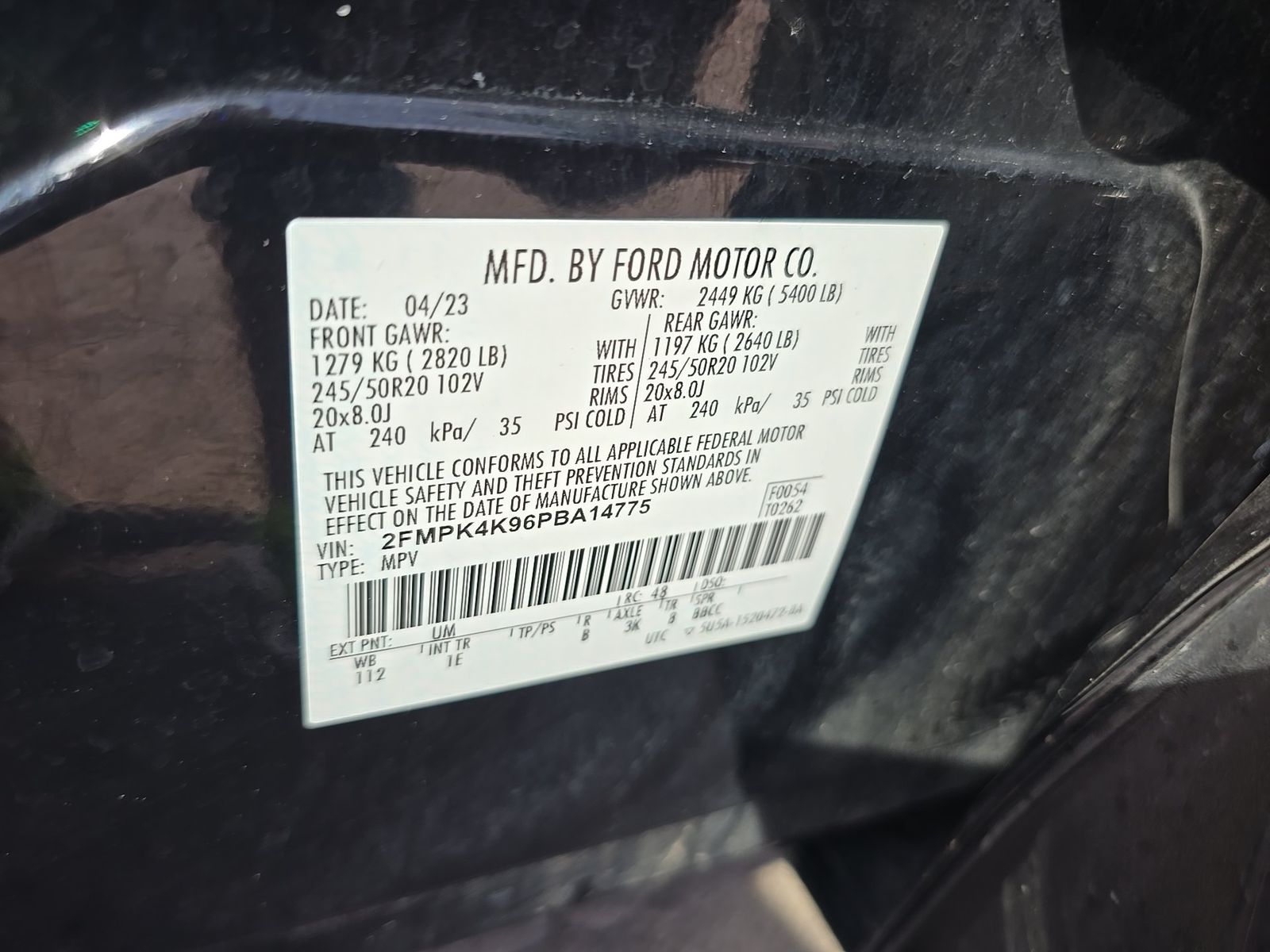 2023 Ford Edge Titanium AWD