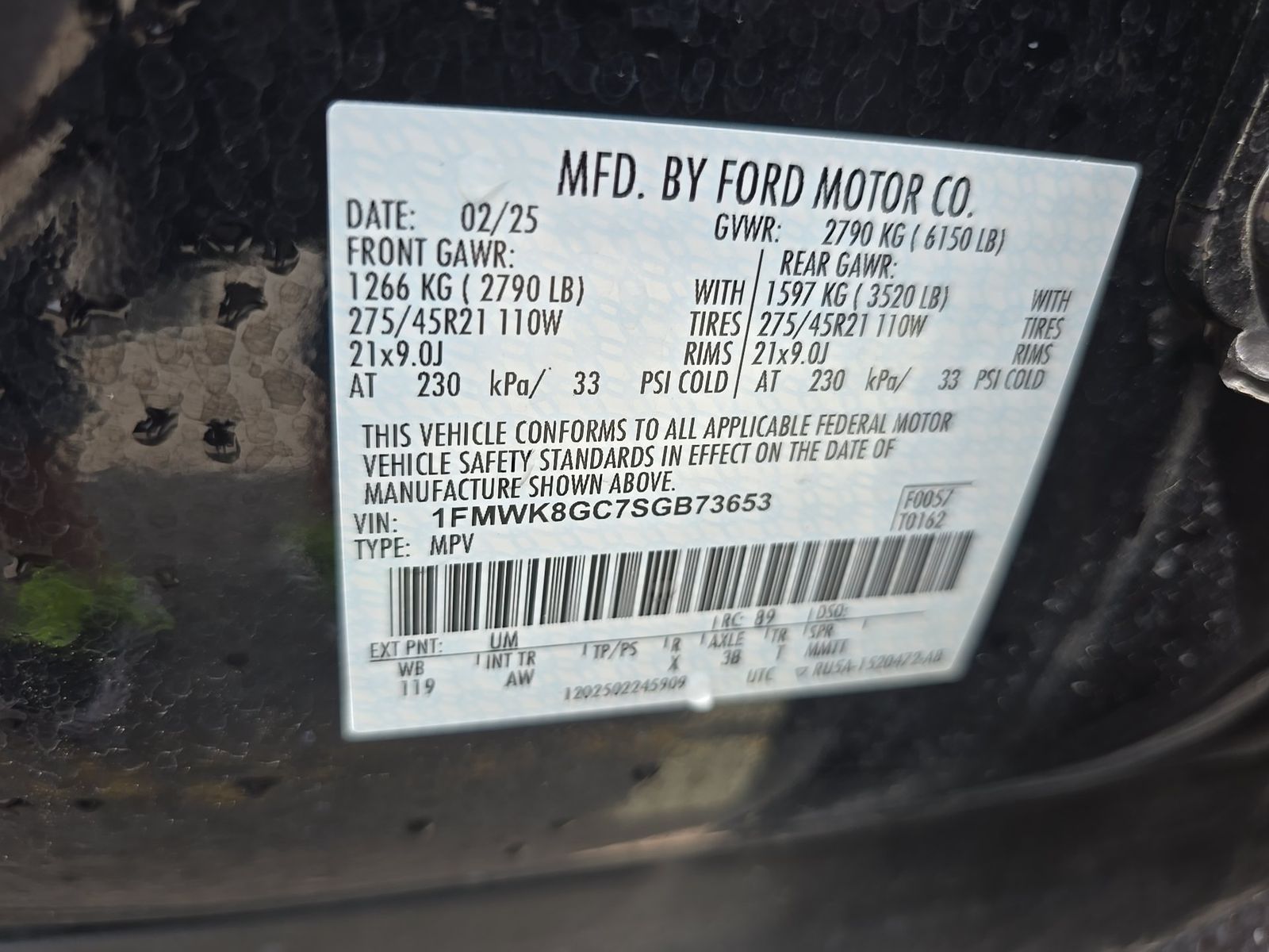 2025 Ford Explorer ST AWD