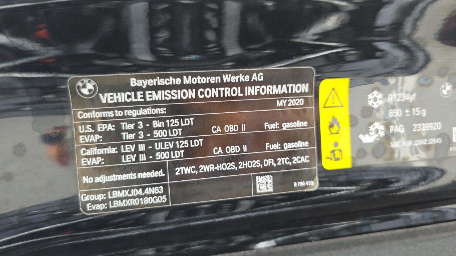 2020 BMW X5 M50i AWD