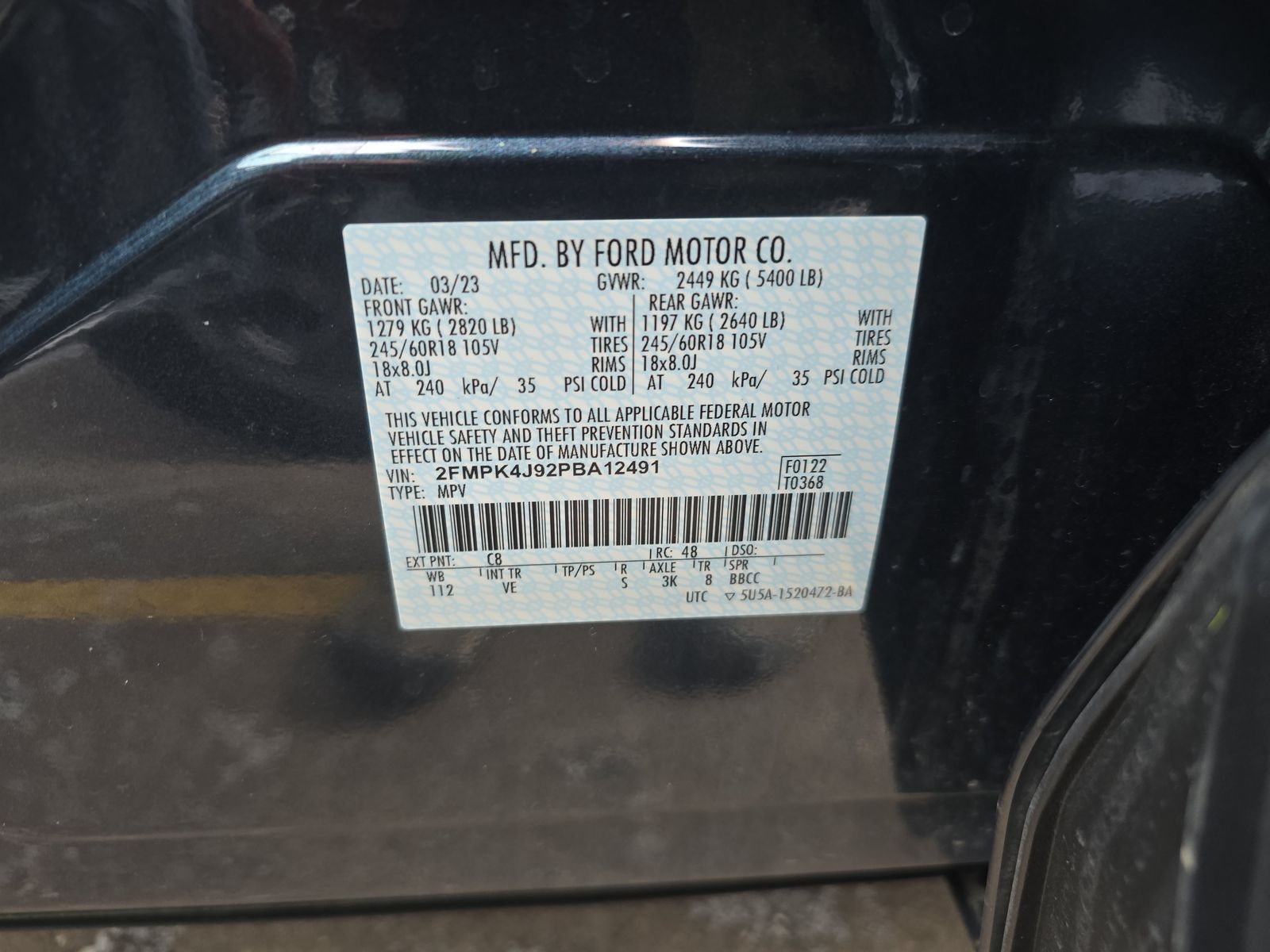 2023 Ford Edge SEL AWD