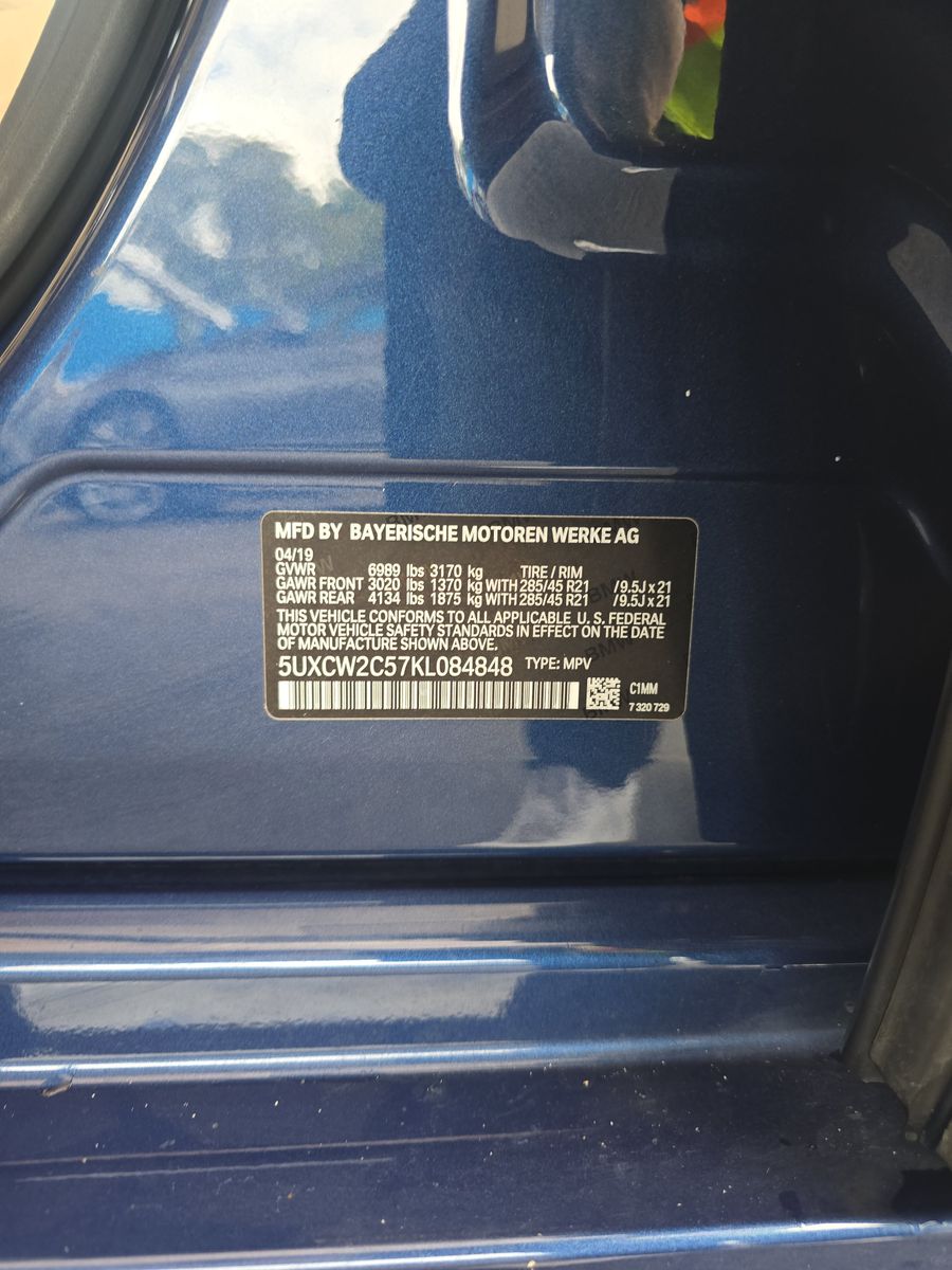 2019 BMW X7 xDrive40i AWD