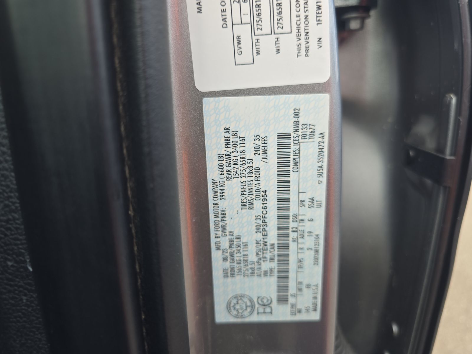 2023 Ford F-150 XLT AWD