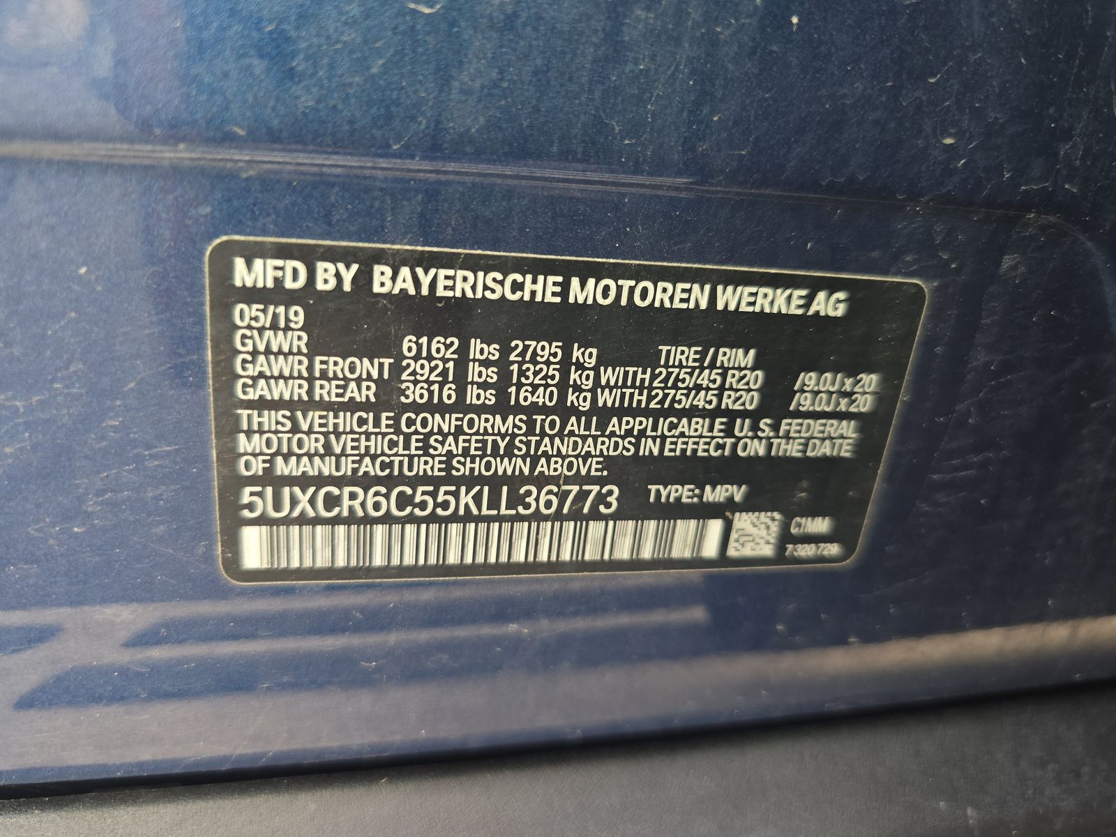 2019 BMW X5 xDrive40i AWD