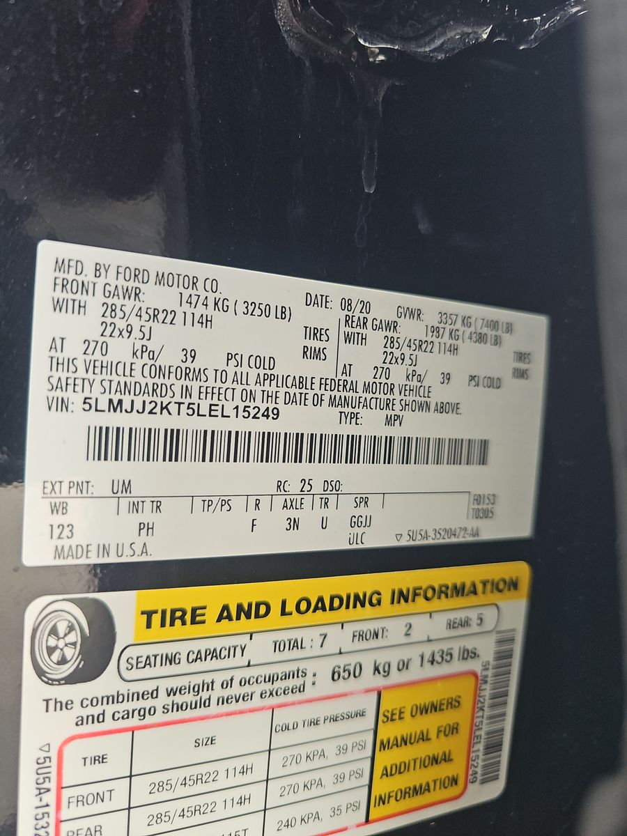 2020 Lincoln Navigator Reserve RWD