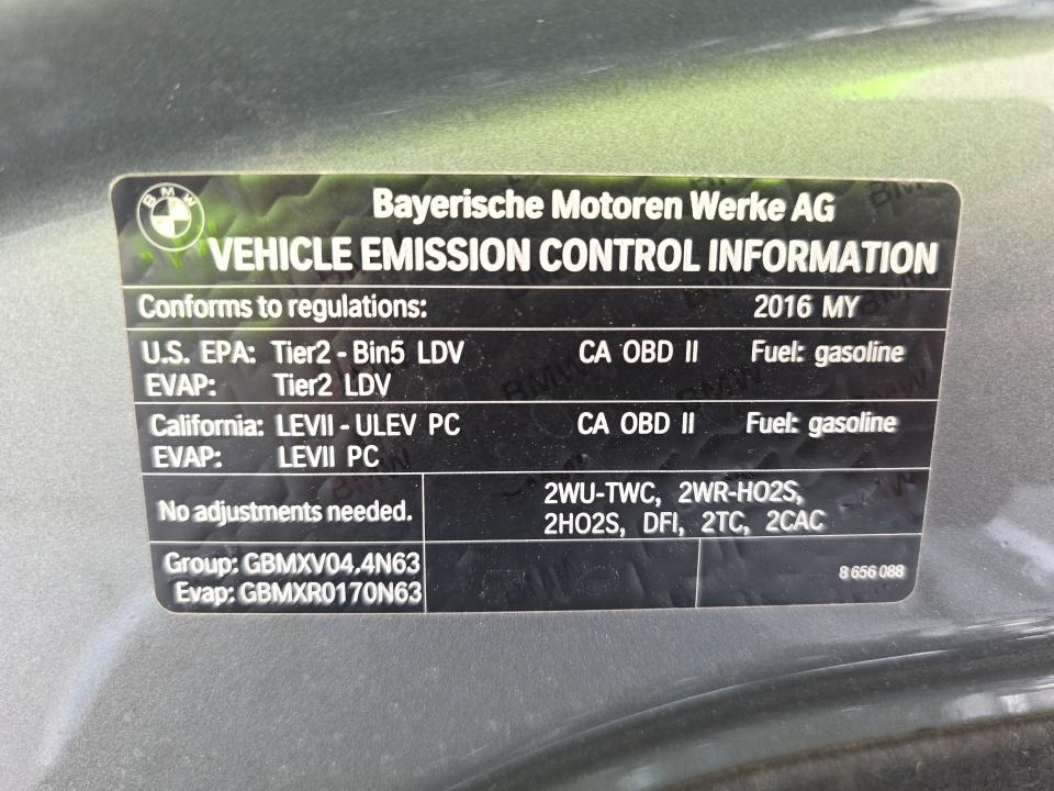 2016 BMW 7 Series 750i xDrive AWD