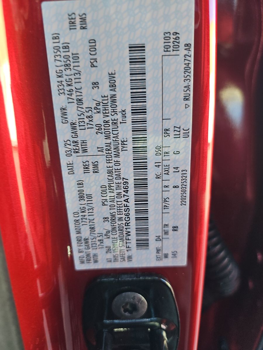 2025 Ford F-150 Raptor AWD