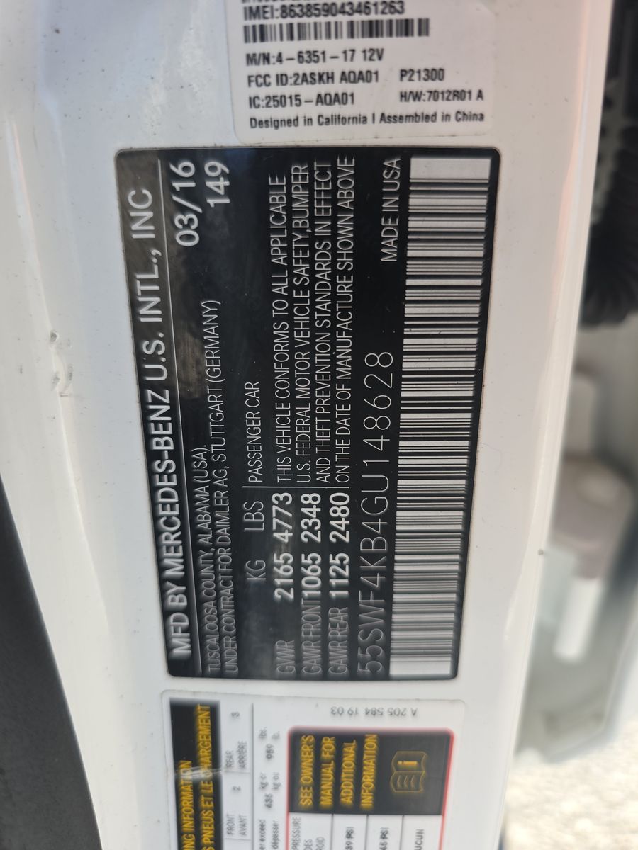 2016 Mercedes-Benz C-Class C 300 AWD