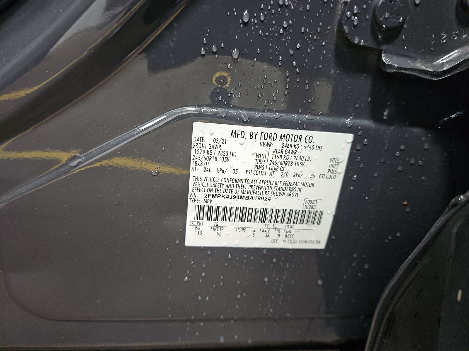 2021 Ford Edge SEL AWD