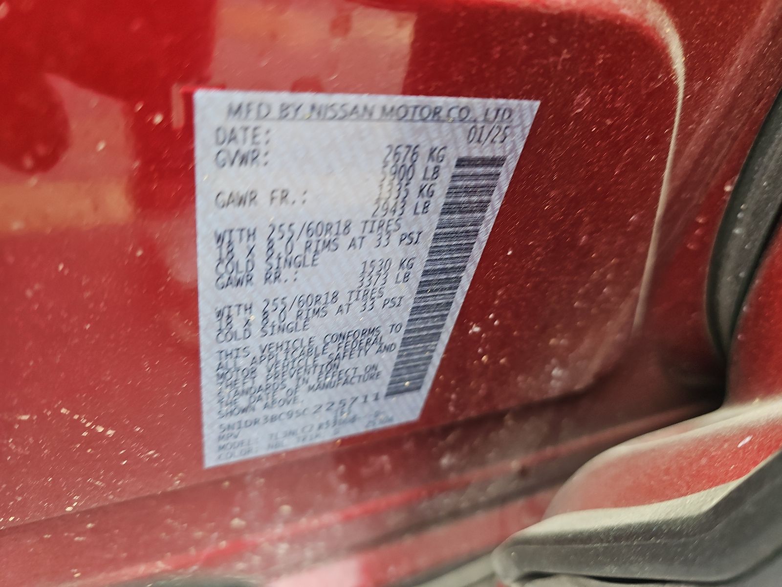 2025 Nissan Pathfinder SV AWD