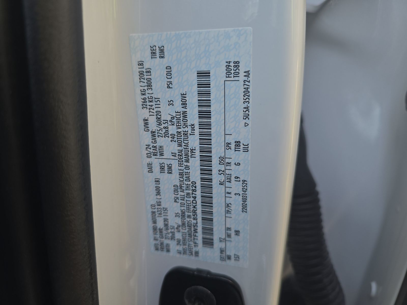 2024 Ford F-150 Lariat AWD