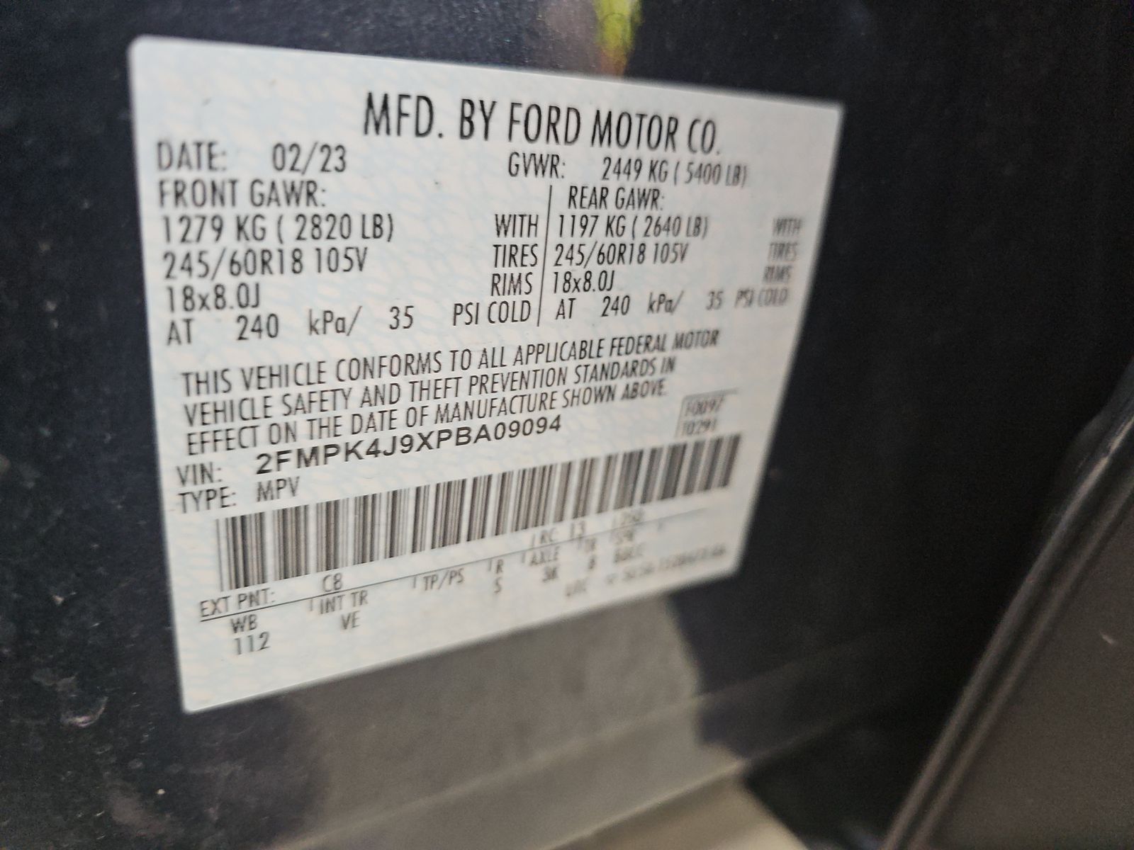 2023 Ford Edge SEL AWD