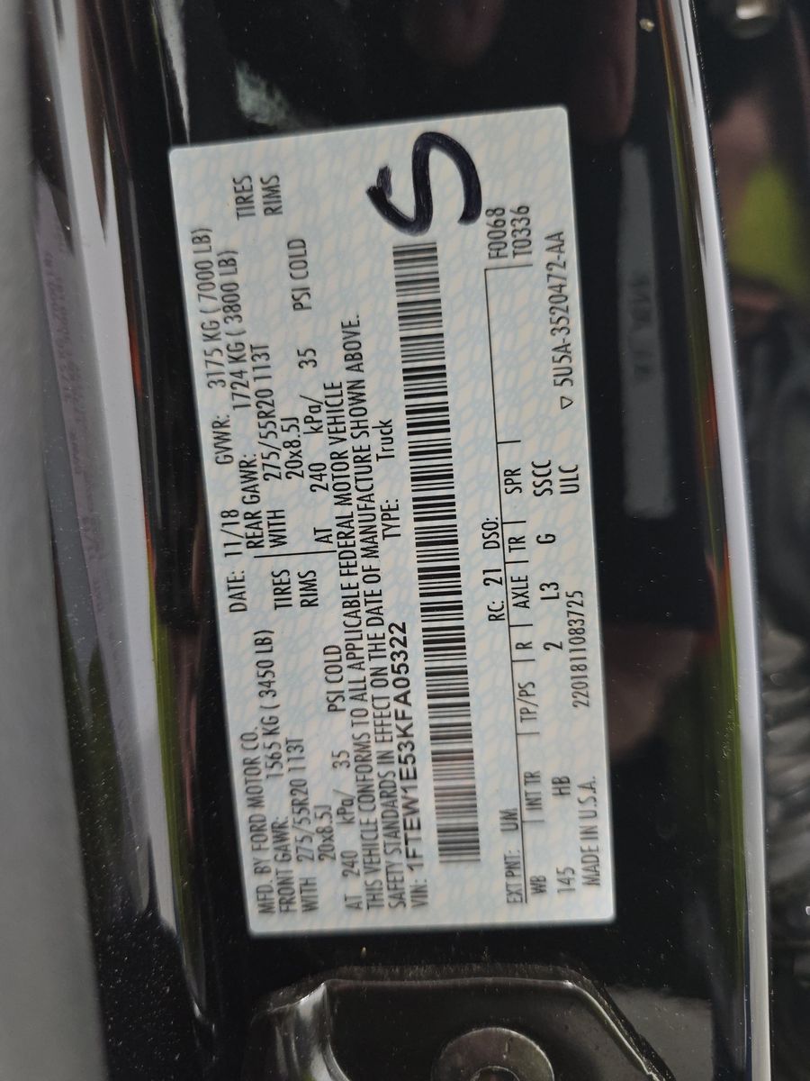 2019 Ford F-150 Lariat AWD