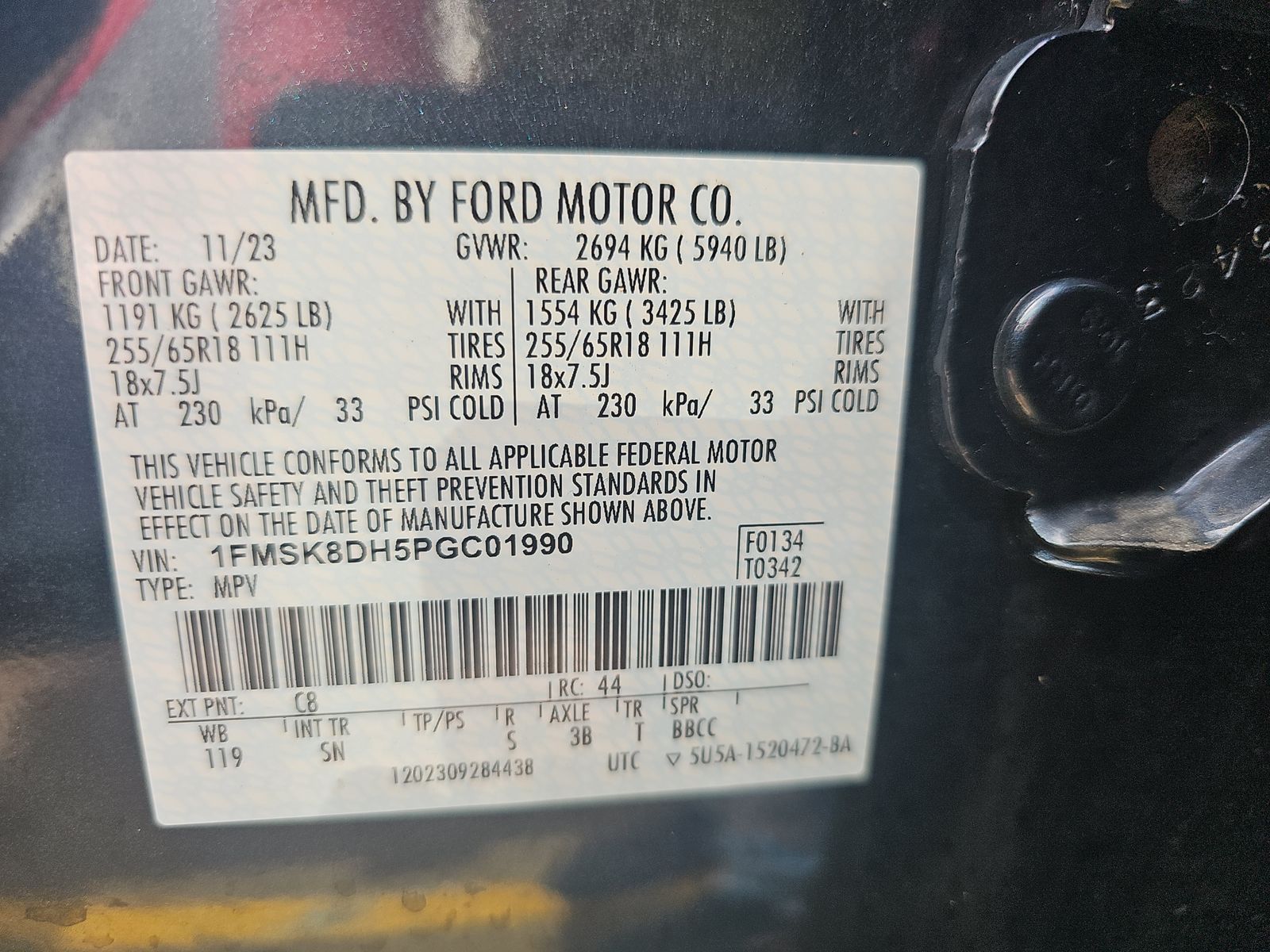 2023 Ford Explorer XLT AWD