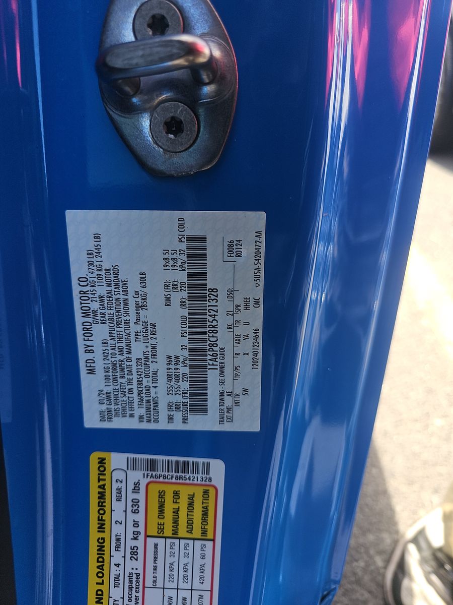 2024 Ford Mustang GT Premium RWD