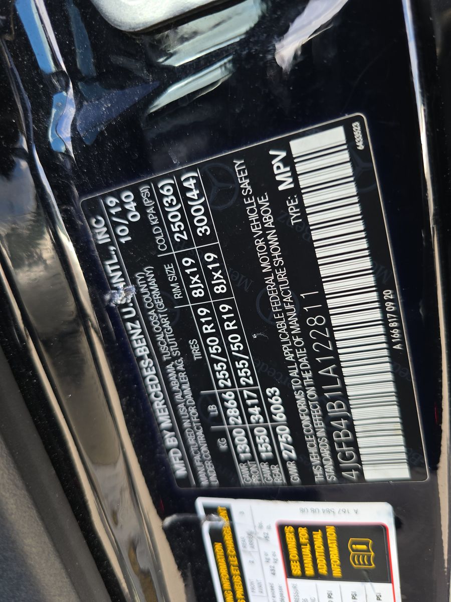 2020 Mercedes-Benz GLE GLE 350 RWD