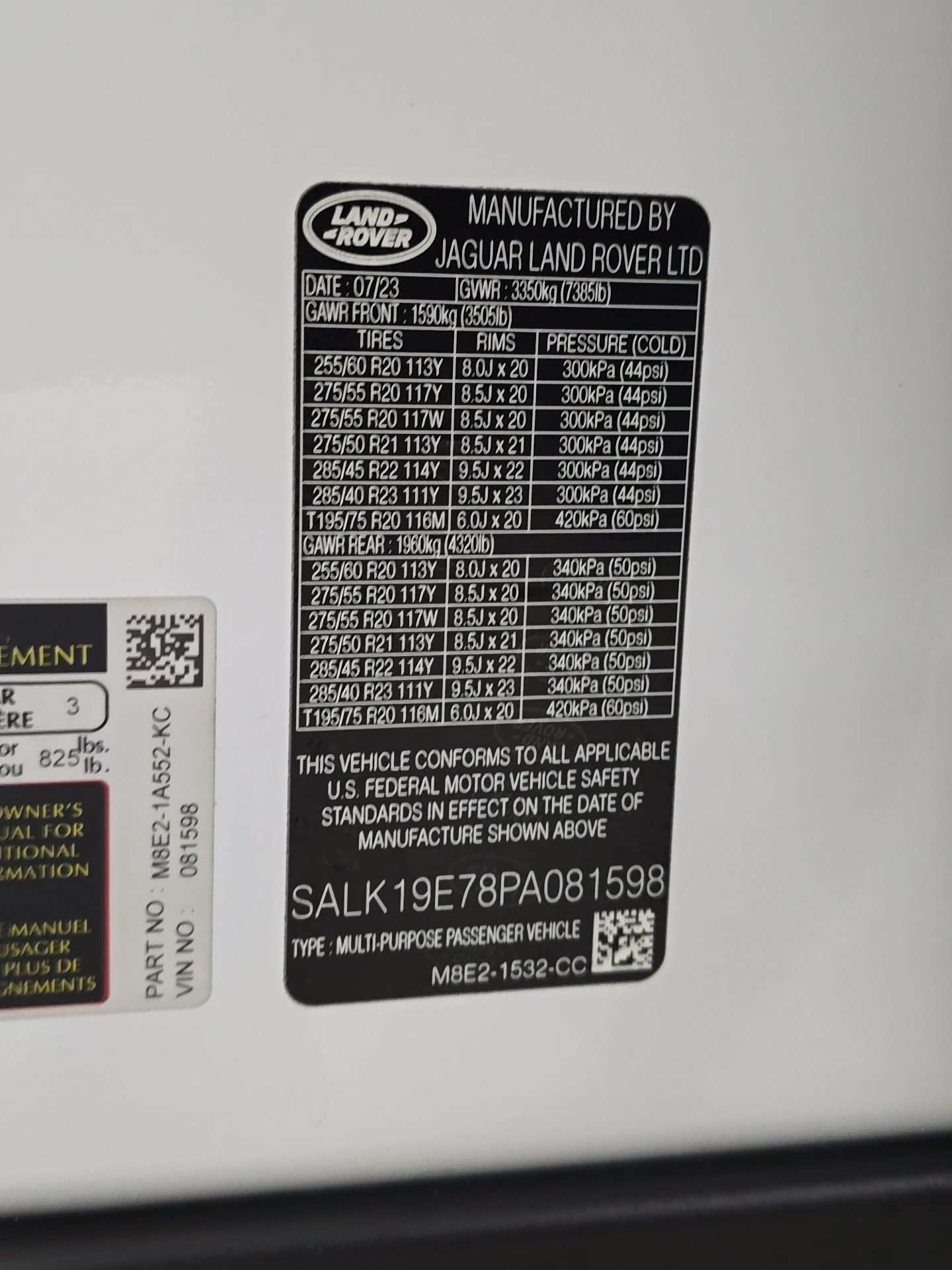 2023 Land Rover Range Rover Autobiography AWD