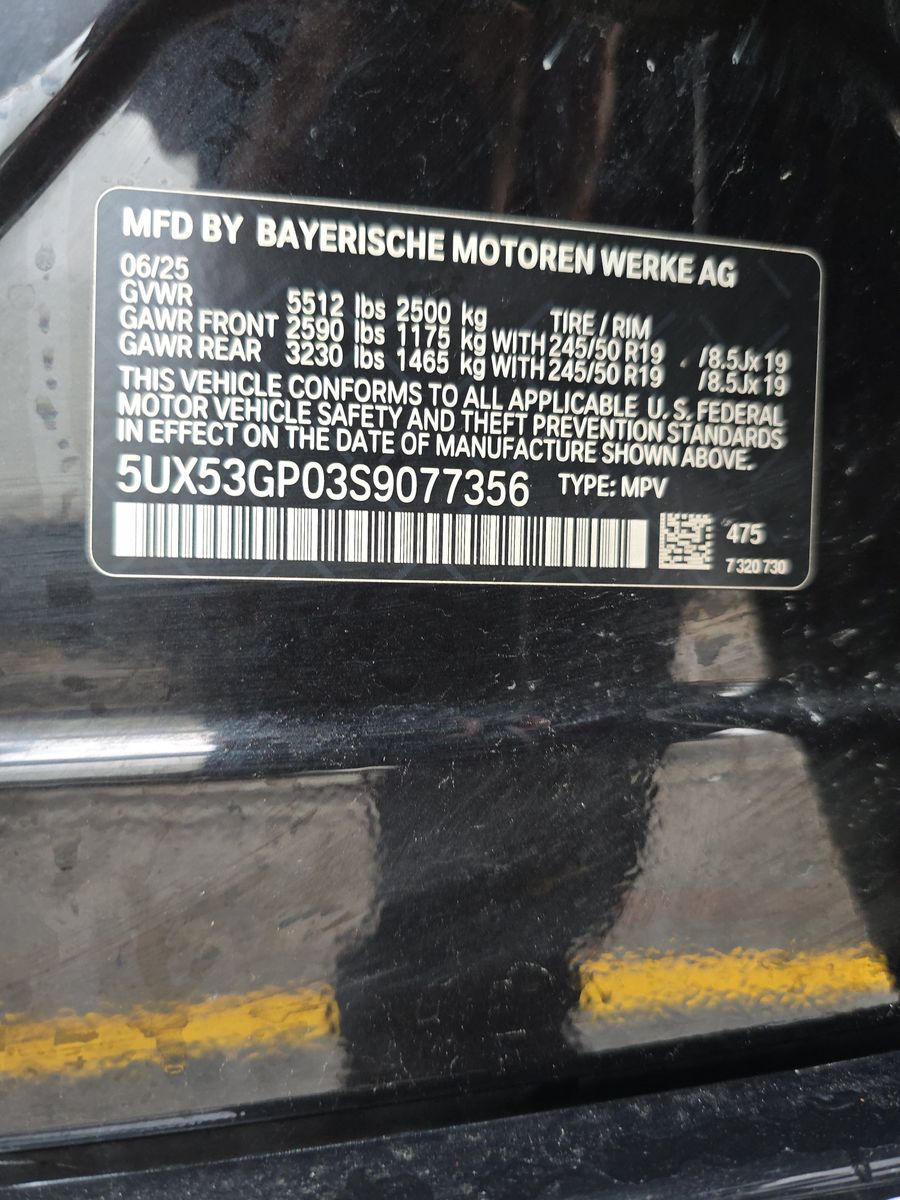 2025 BMW X3 xDrive30i AWD