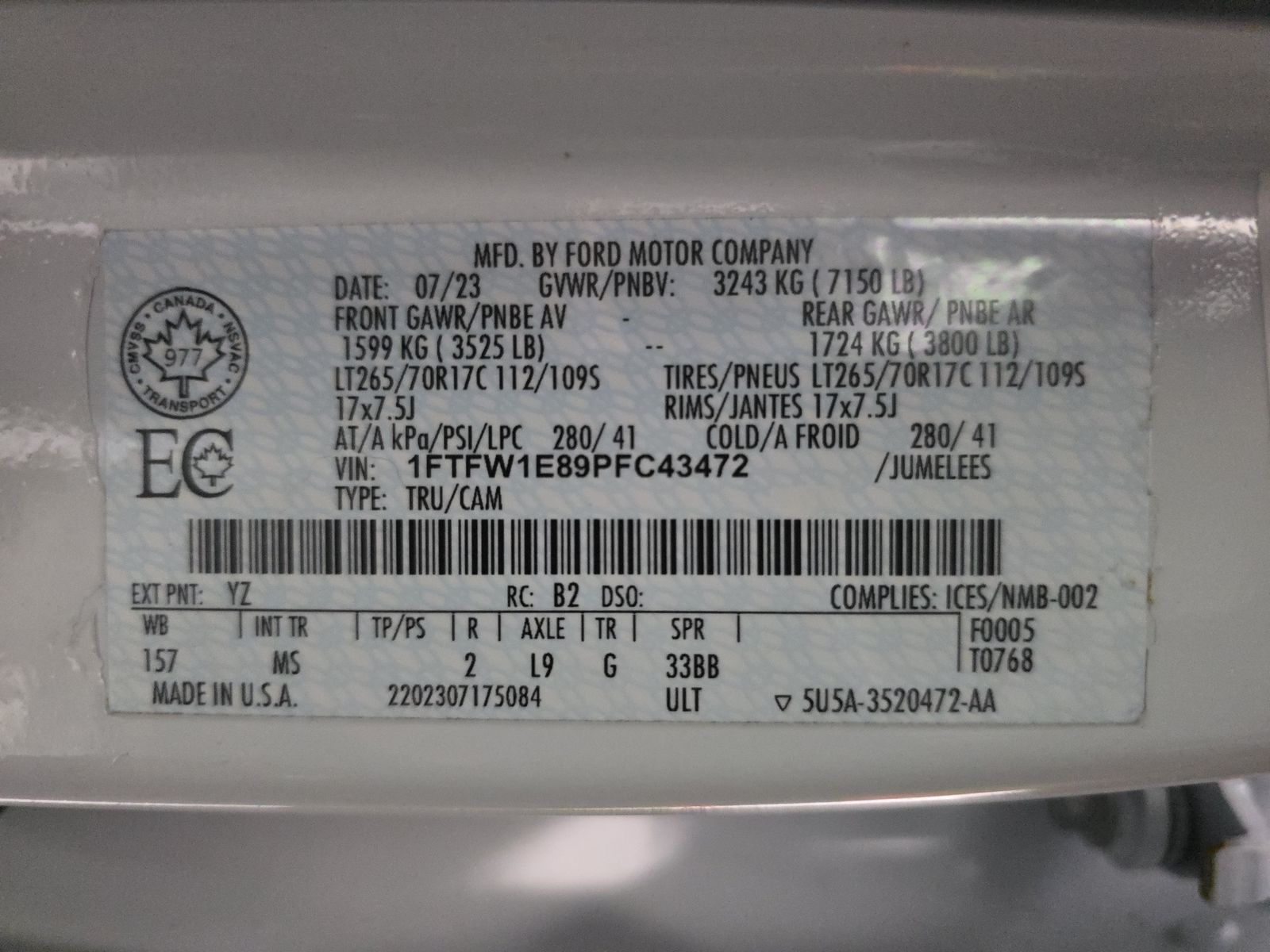 2023 Ford F-150 XLT AWD