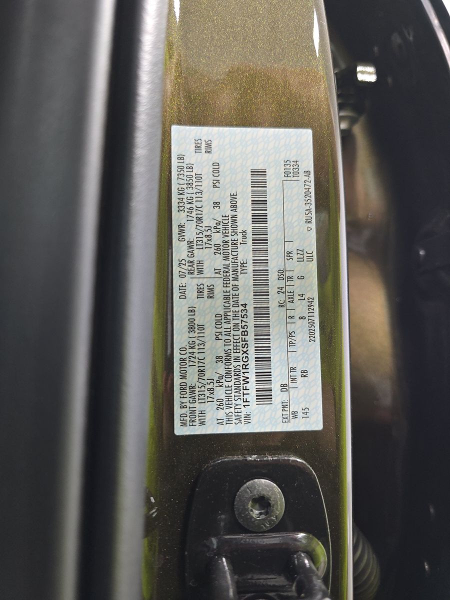 2025 Ford F-150 Raptor AWD