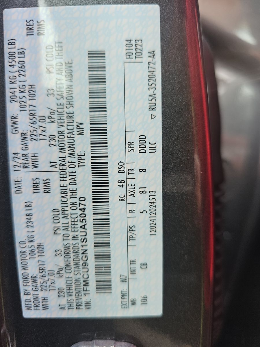 2025 Ford Escape Active AWD