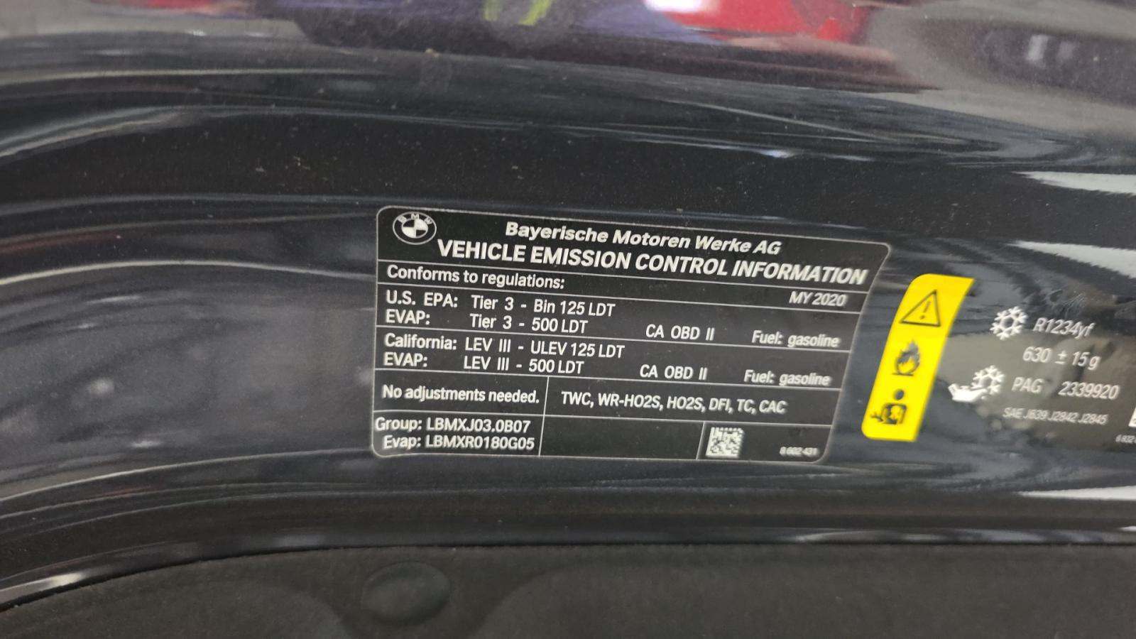 2020 BMW X5 sDrive40i RWD