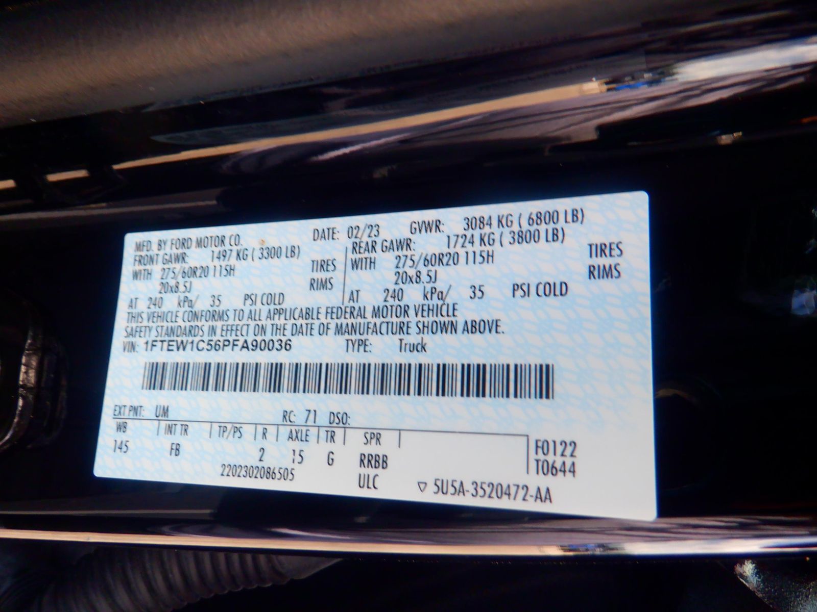 2023 Ford F-150 XLT RWD