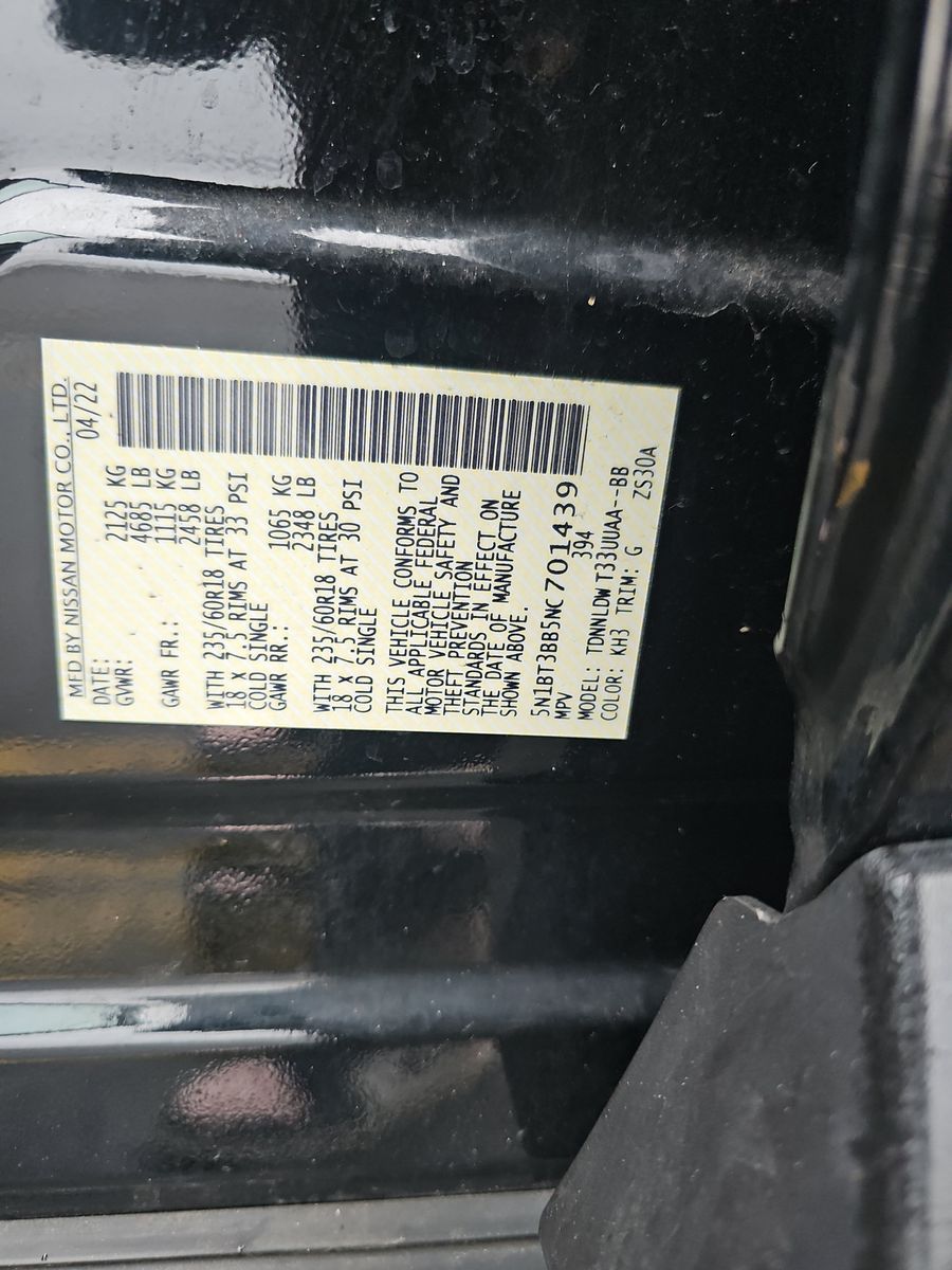 2022 Nissan Rogue SV AWD