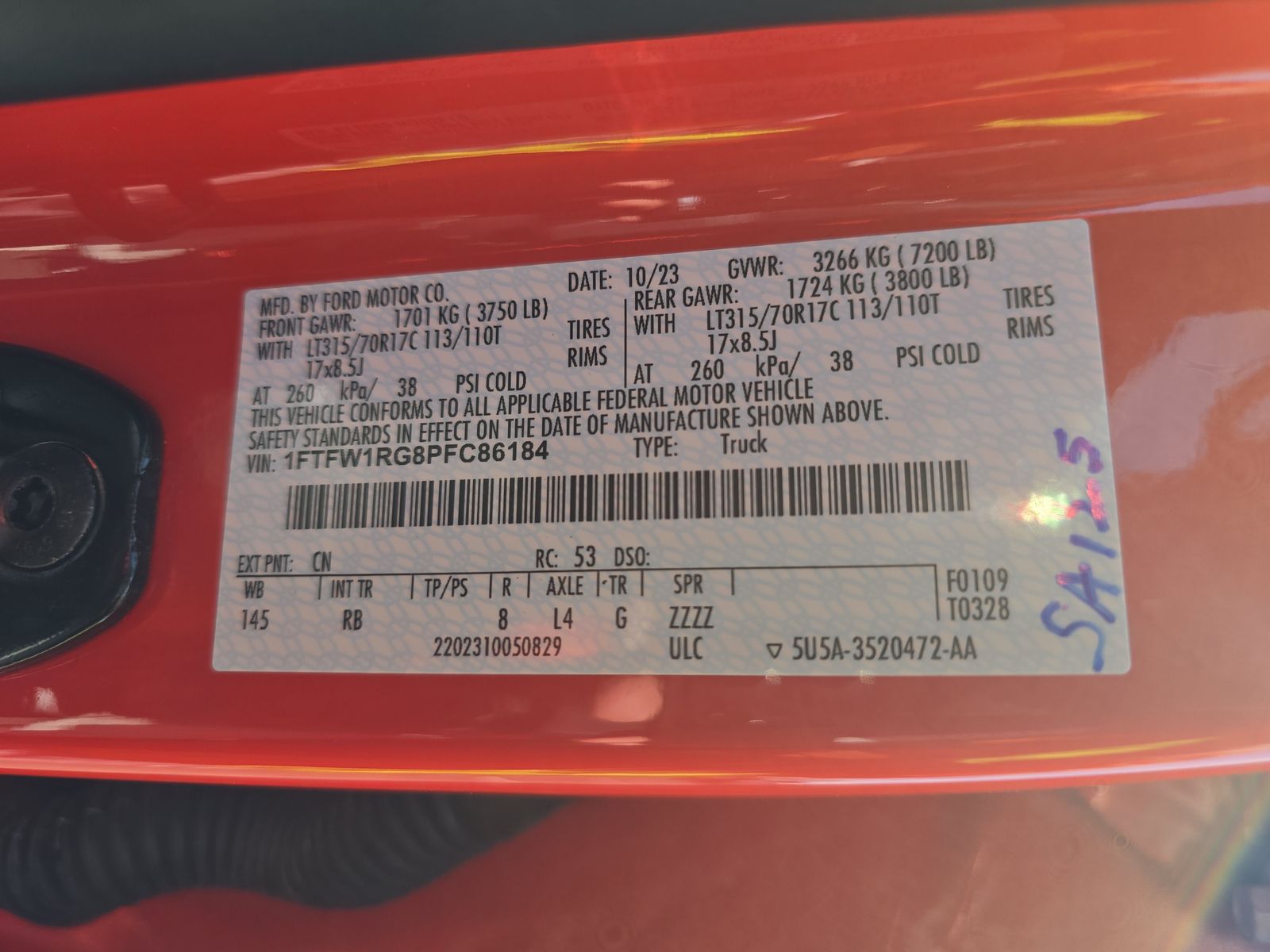 2023 Ford F-150 Raptor AWD