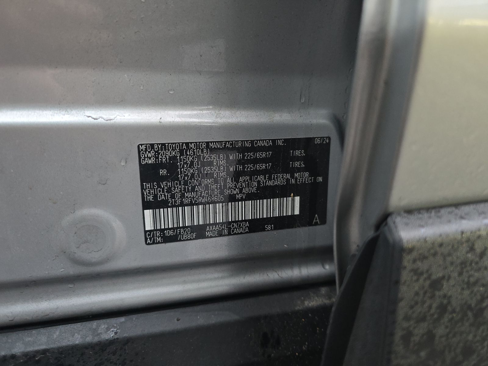 2024 Toyota RAV4 LE AWD