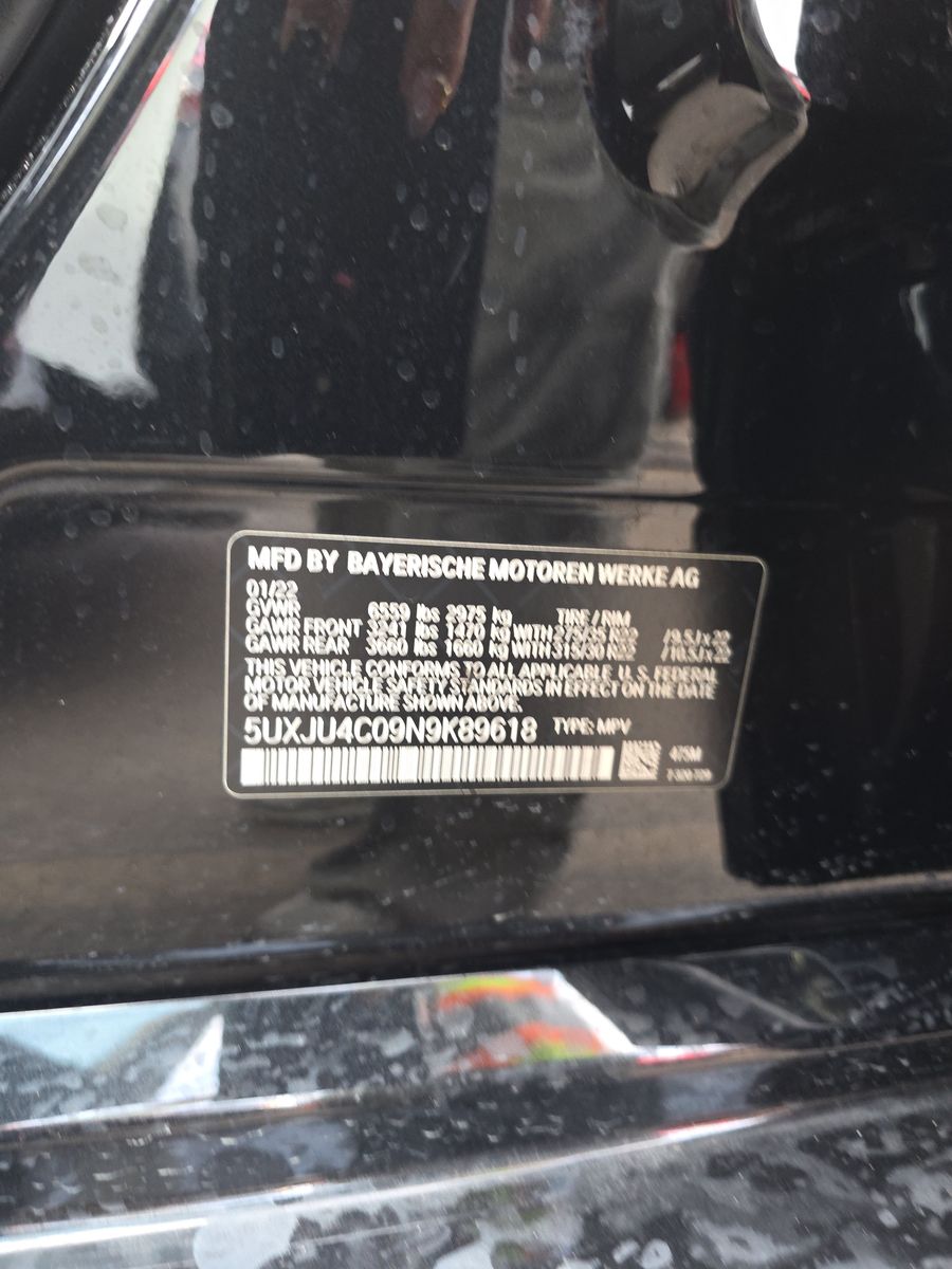 2022 BMW X5 M50i AWD