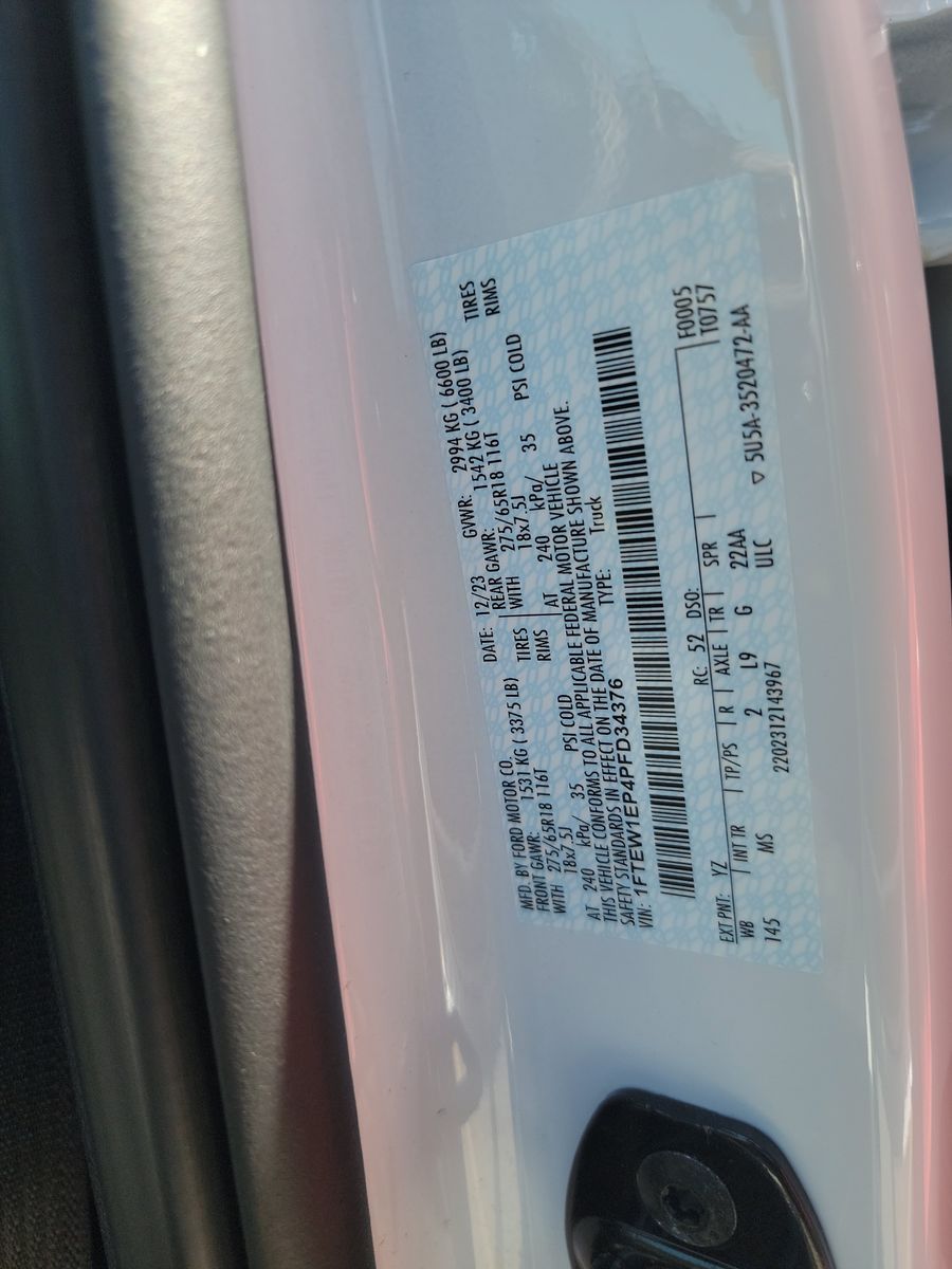 2023 Ford F-150 XLT AWD