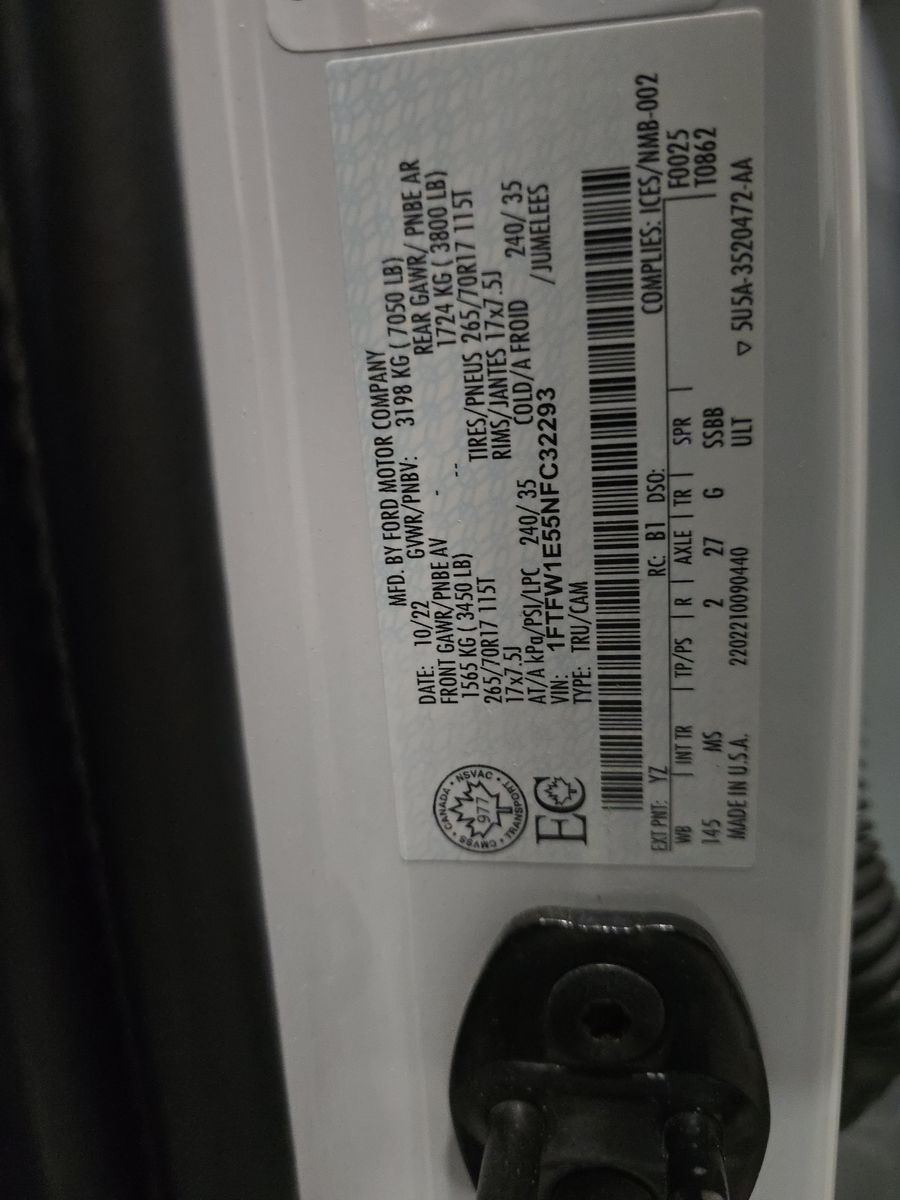 2022 Ford F-150 XLT AWD