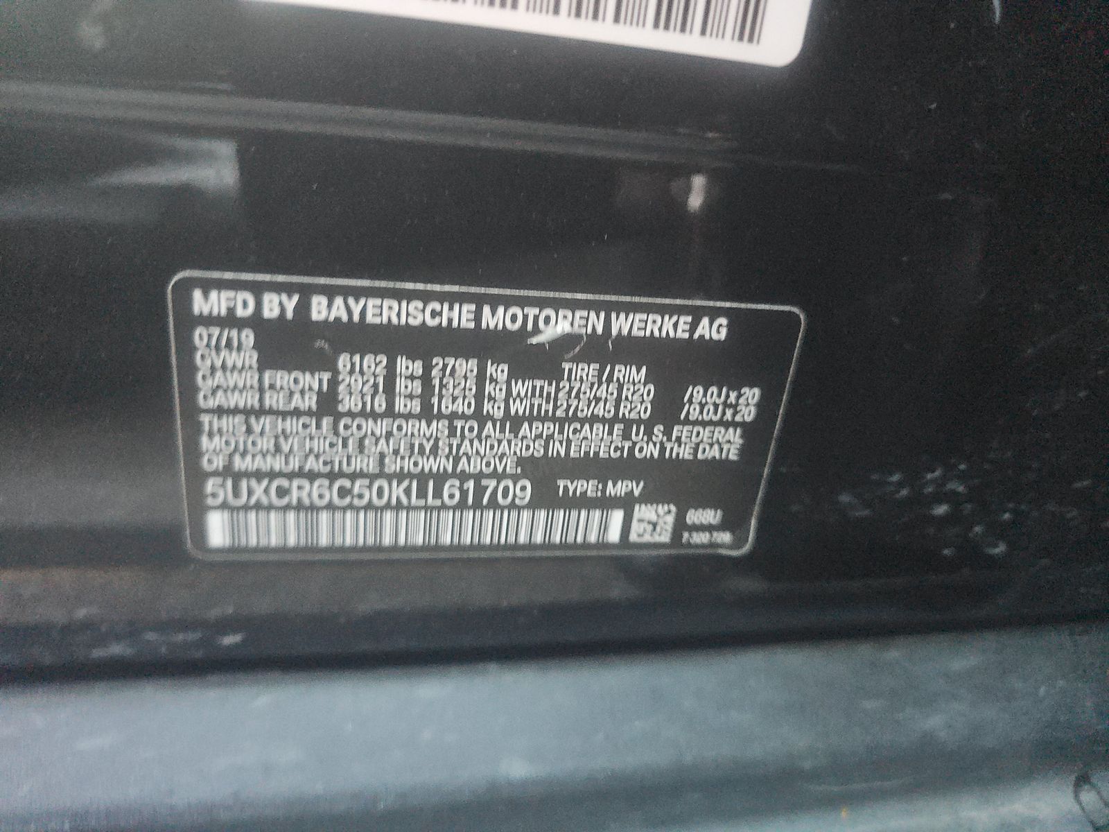 2019 BMW X5 xDrive40i AWD