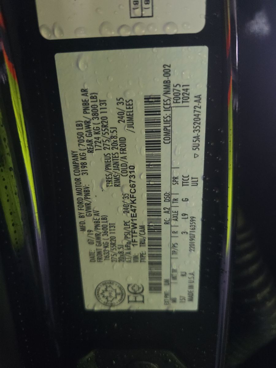 2019 Ford F-150 King Ranch AWD