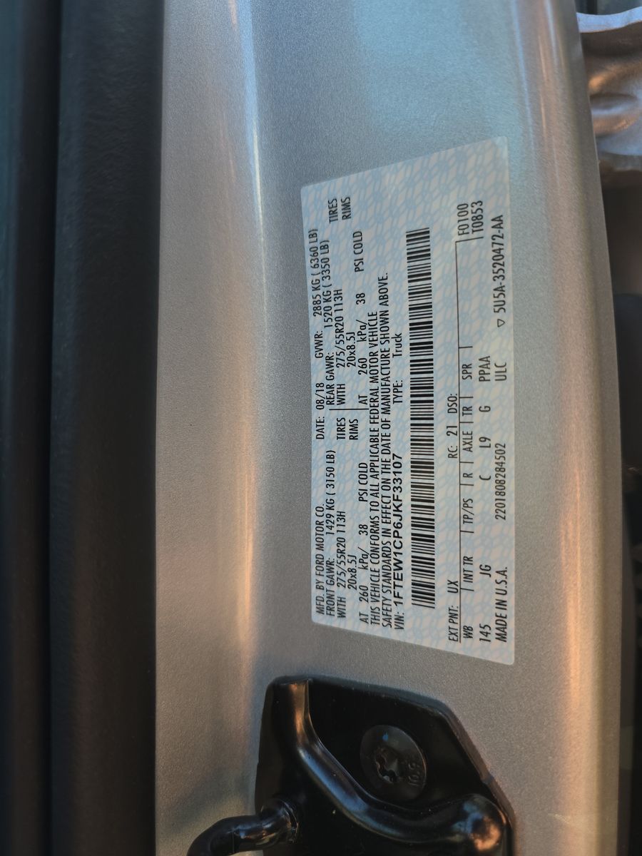 2018 Ford F-150 XL RWD