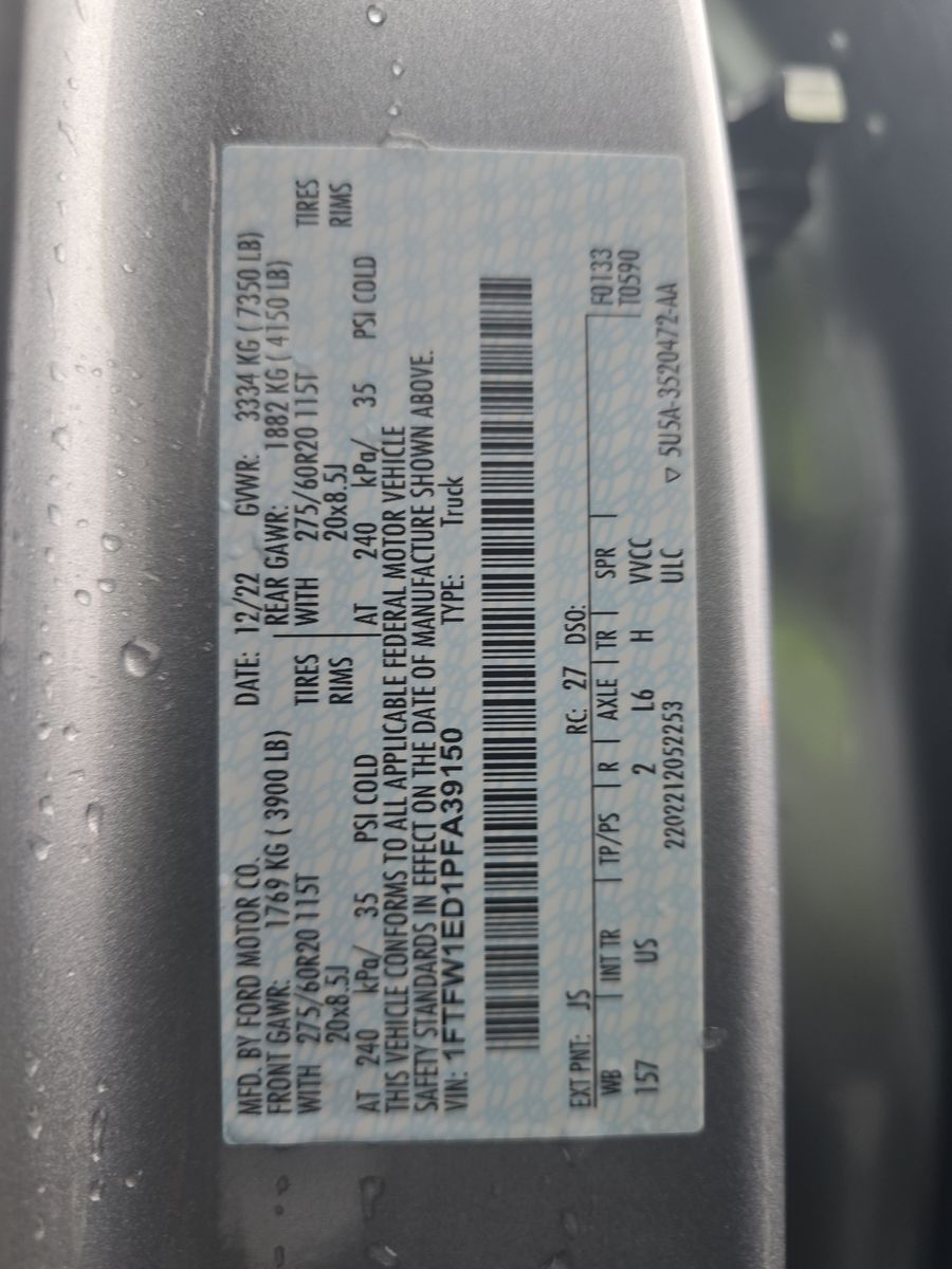 2023 Ford F-150 Hybrid XLT AWD