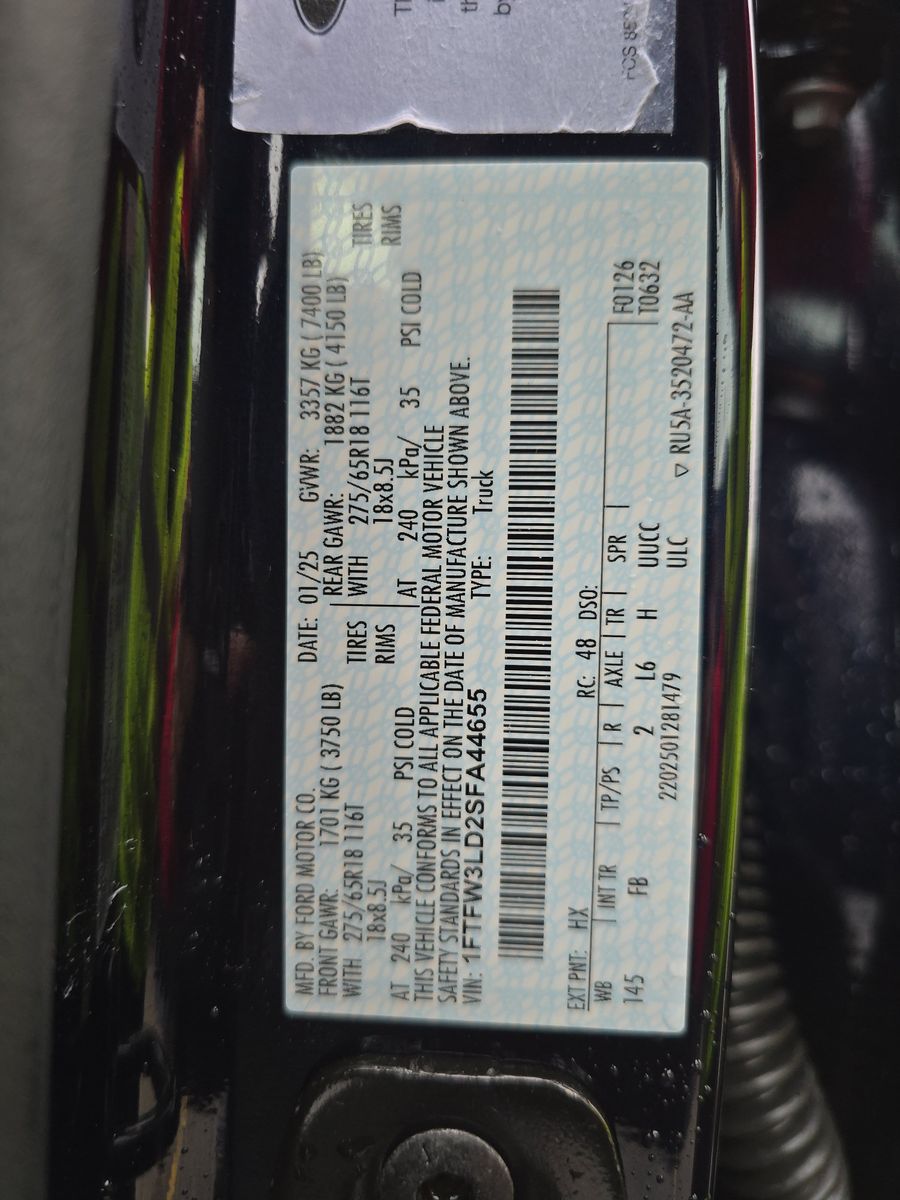 2025 Ford F-150 Hybrid XLT AWD