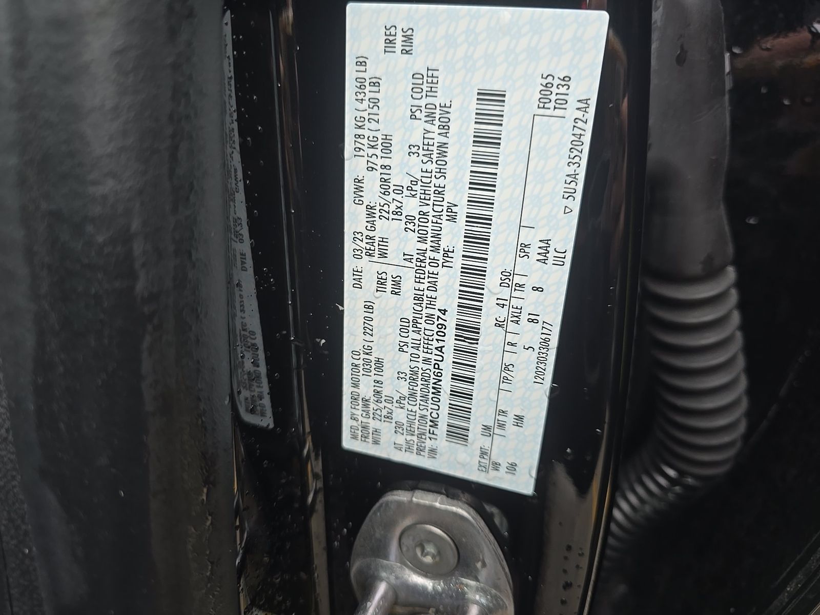 2023 Ford Escape ST-Line FWD