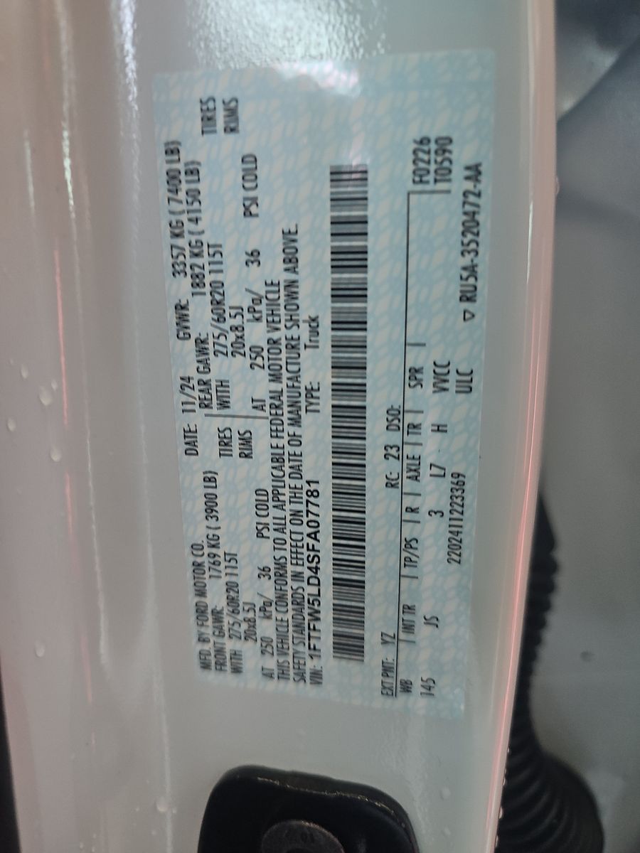 2025 Ford F-150 Hybrid Lariat AWD