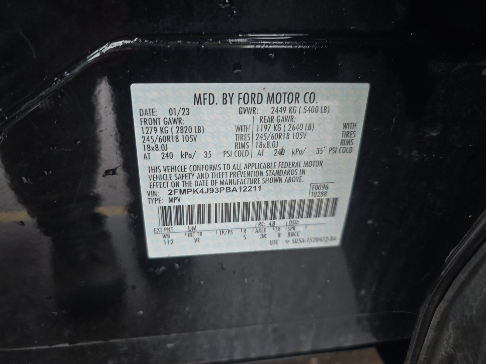 2023 Ford Edge SEL AWD