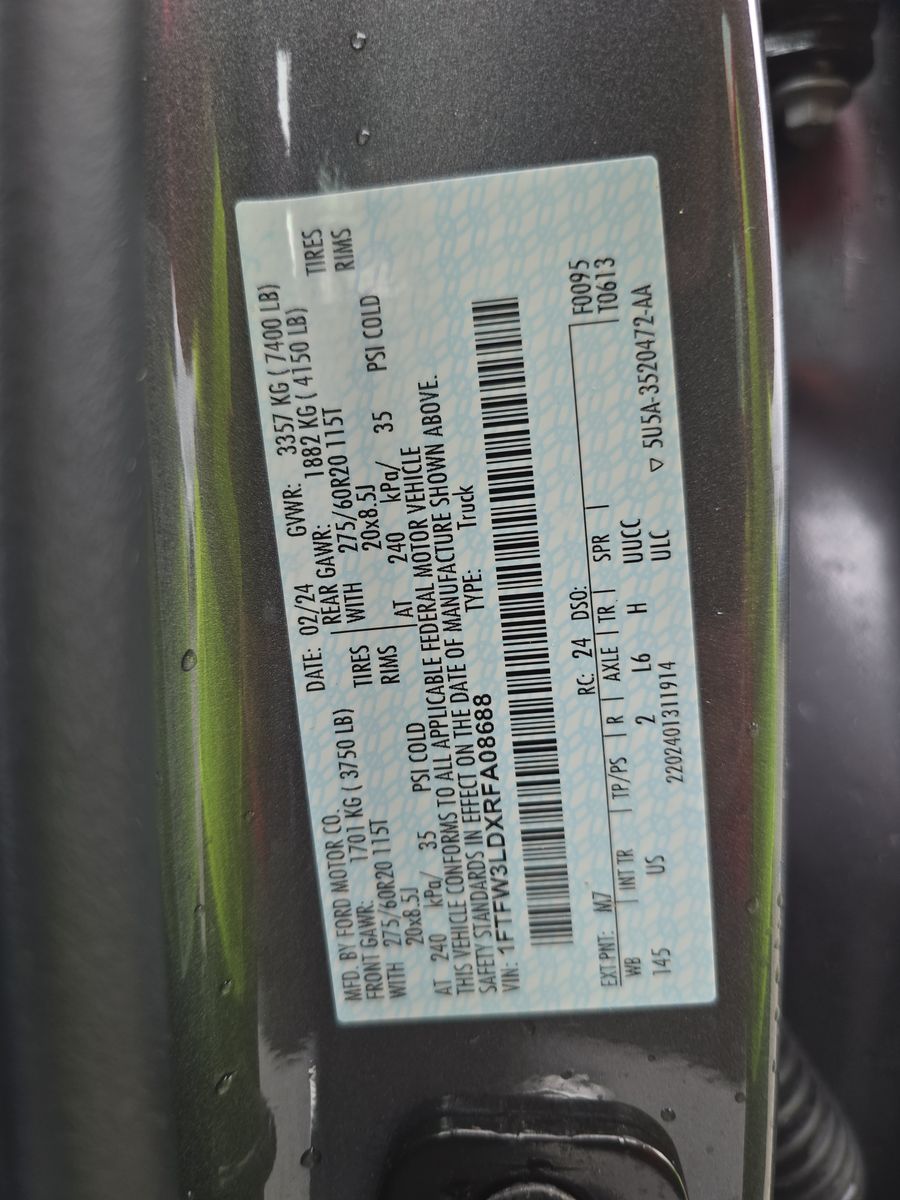 2024 Ford F-150 Hybrid XLT AWD