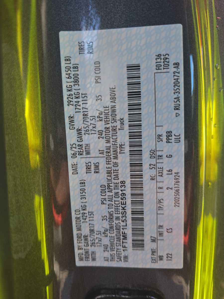 2025 Ford F-150 XL AWD