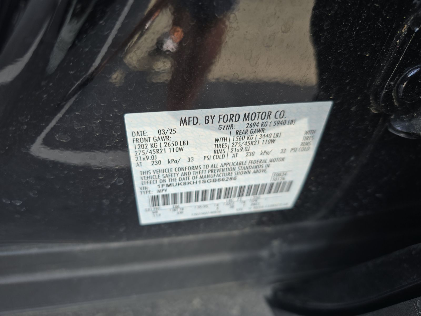 2025 Ford Explorer ST-Line AWD