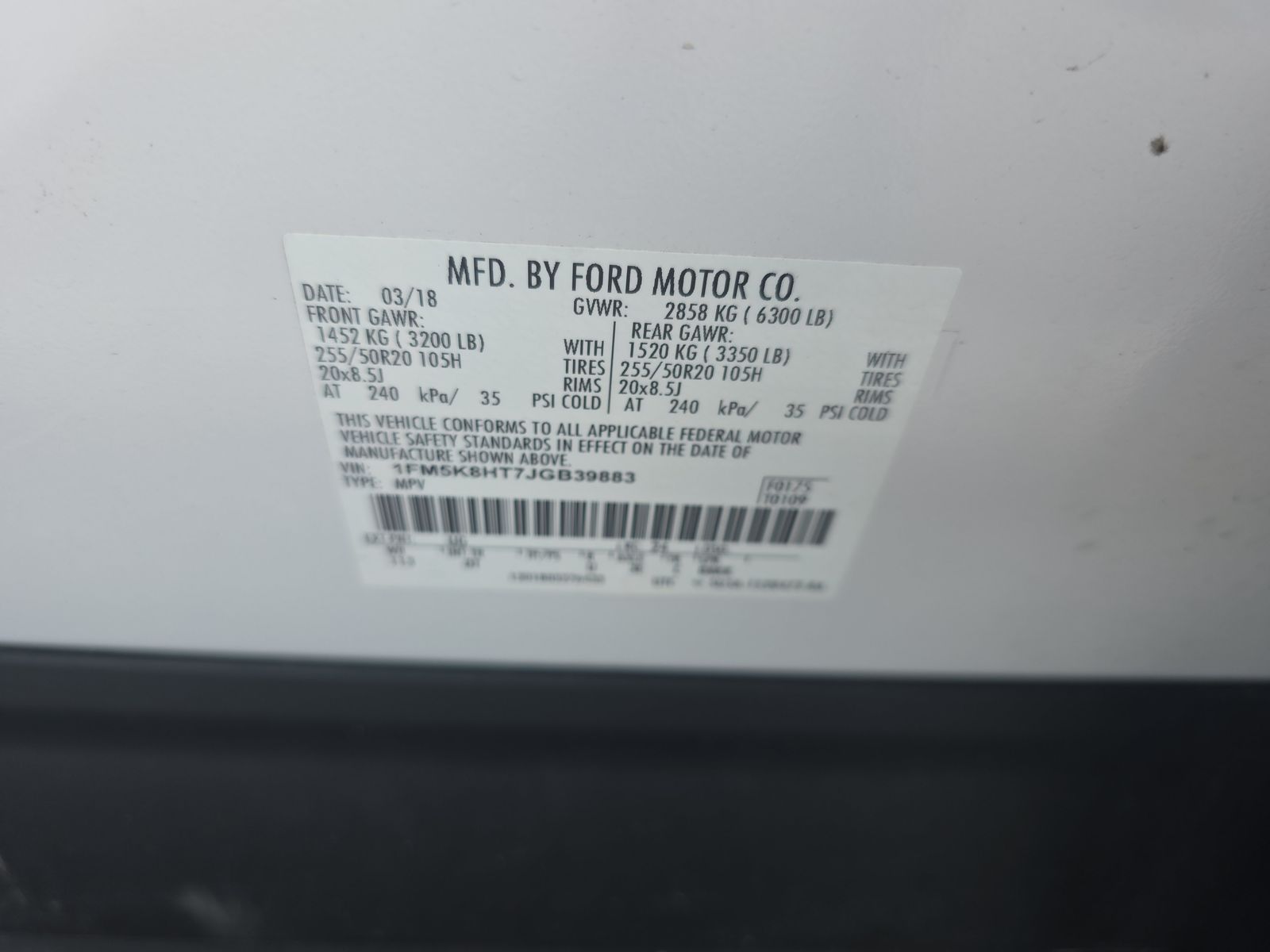 2018 Ford Explorer Platinum AWD