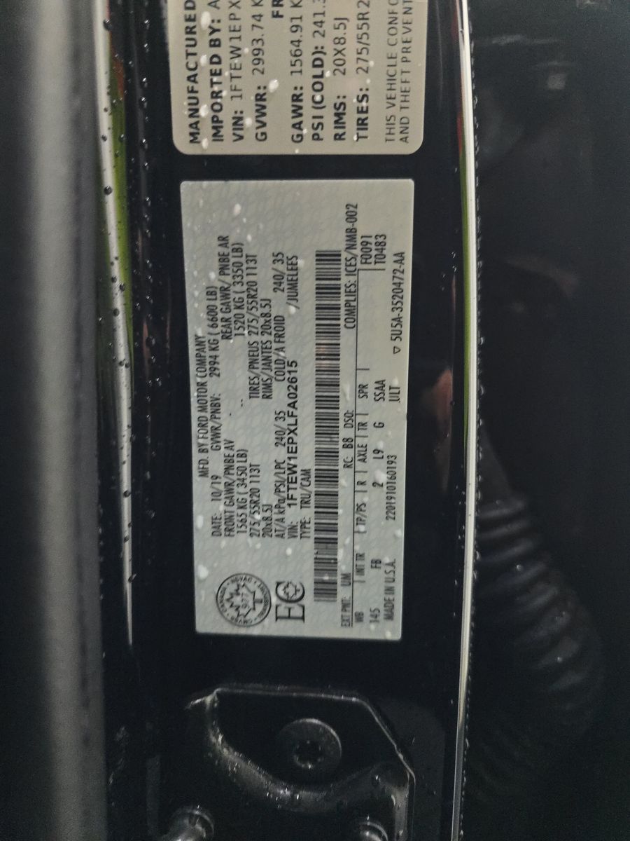 2020 Ford F-150 XLT AWD